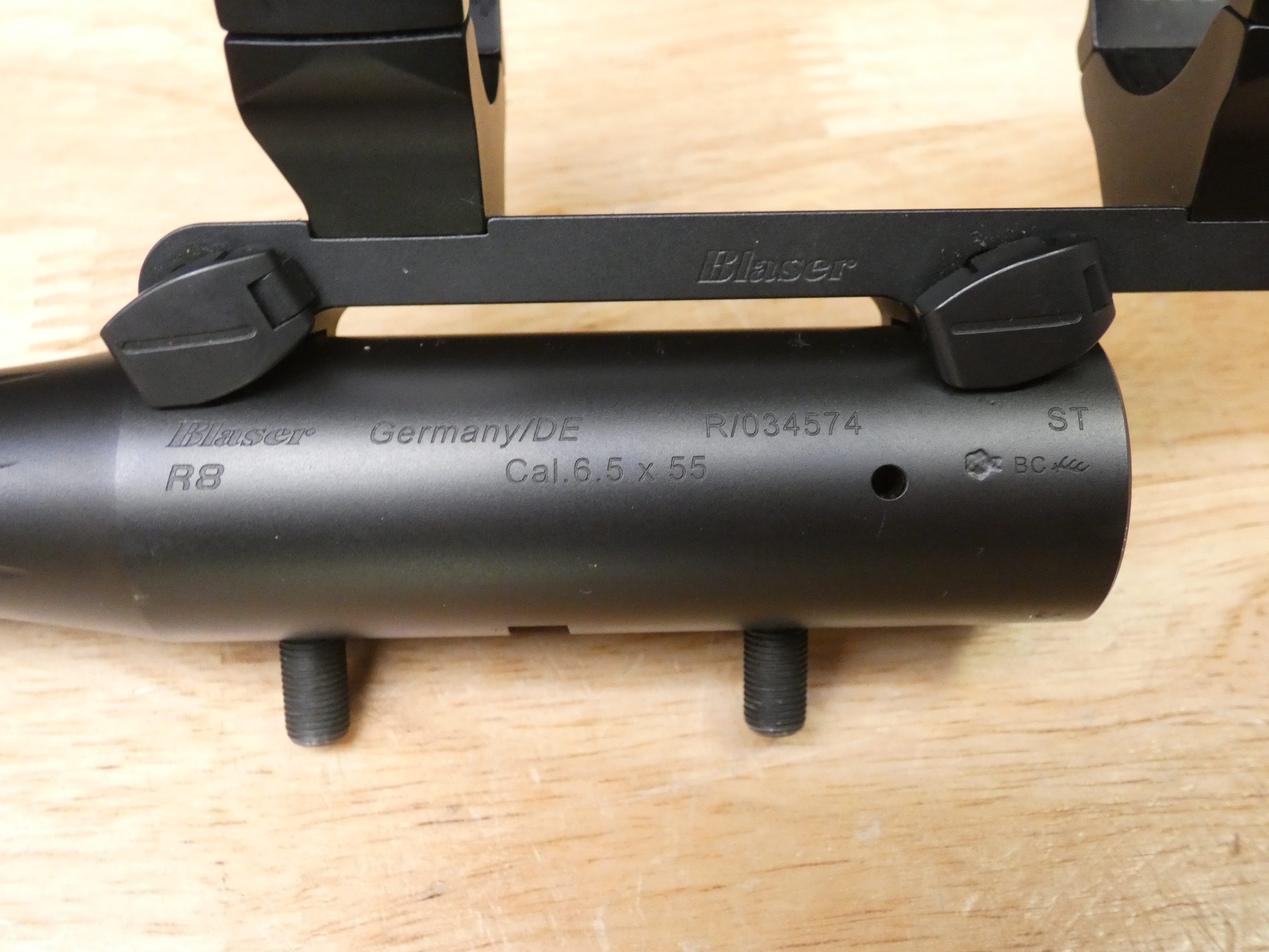 Blaser R8 Barrel - 6.5x55 - 6.5 Swede - Mag Adapter - Bolt - 34mm Rings - C-img-30