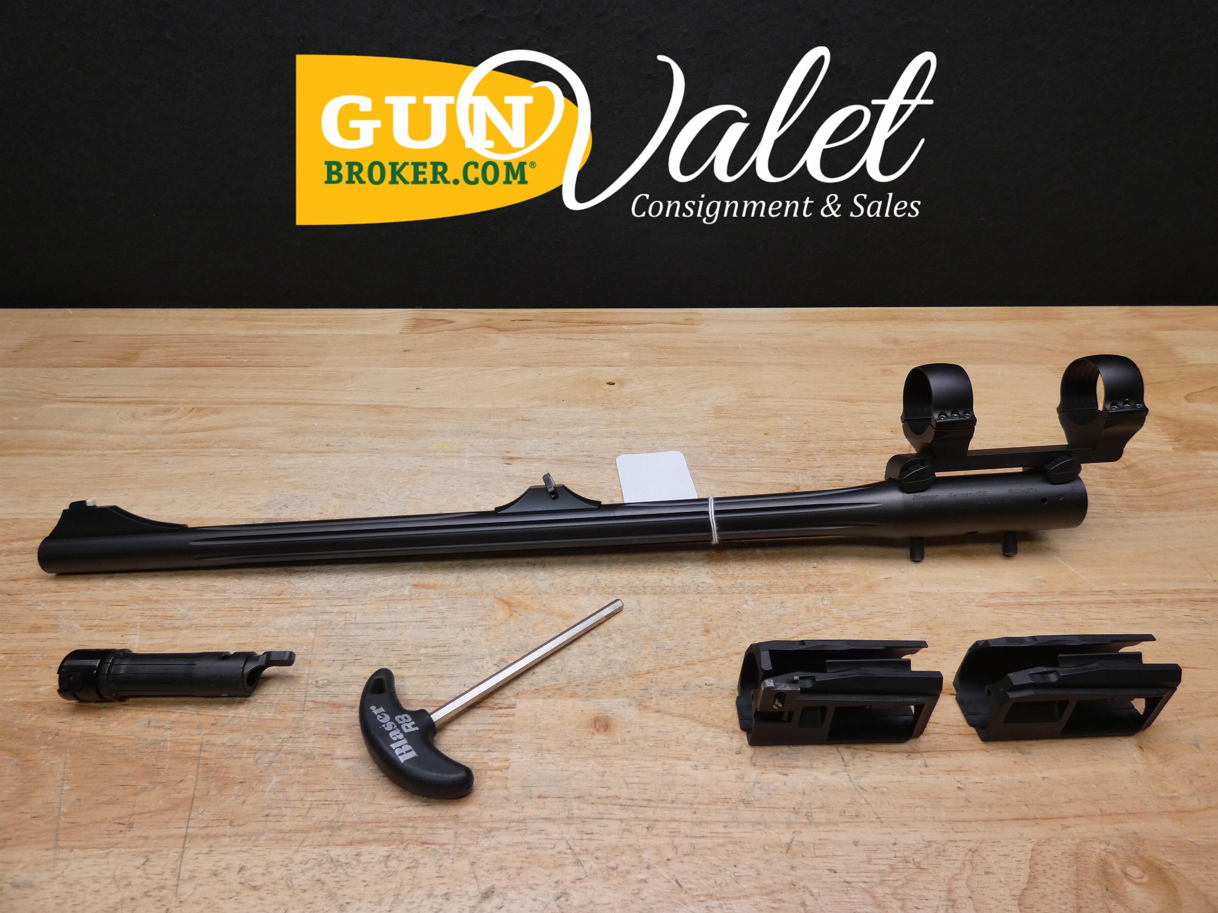 Blaser R8 Barrel - 6.5x55 - 6.5 Swede - Mag Adapter - Bolt - 34mm Rings - C-img-0