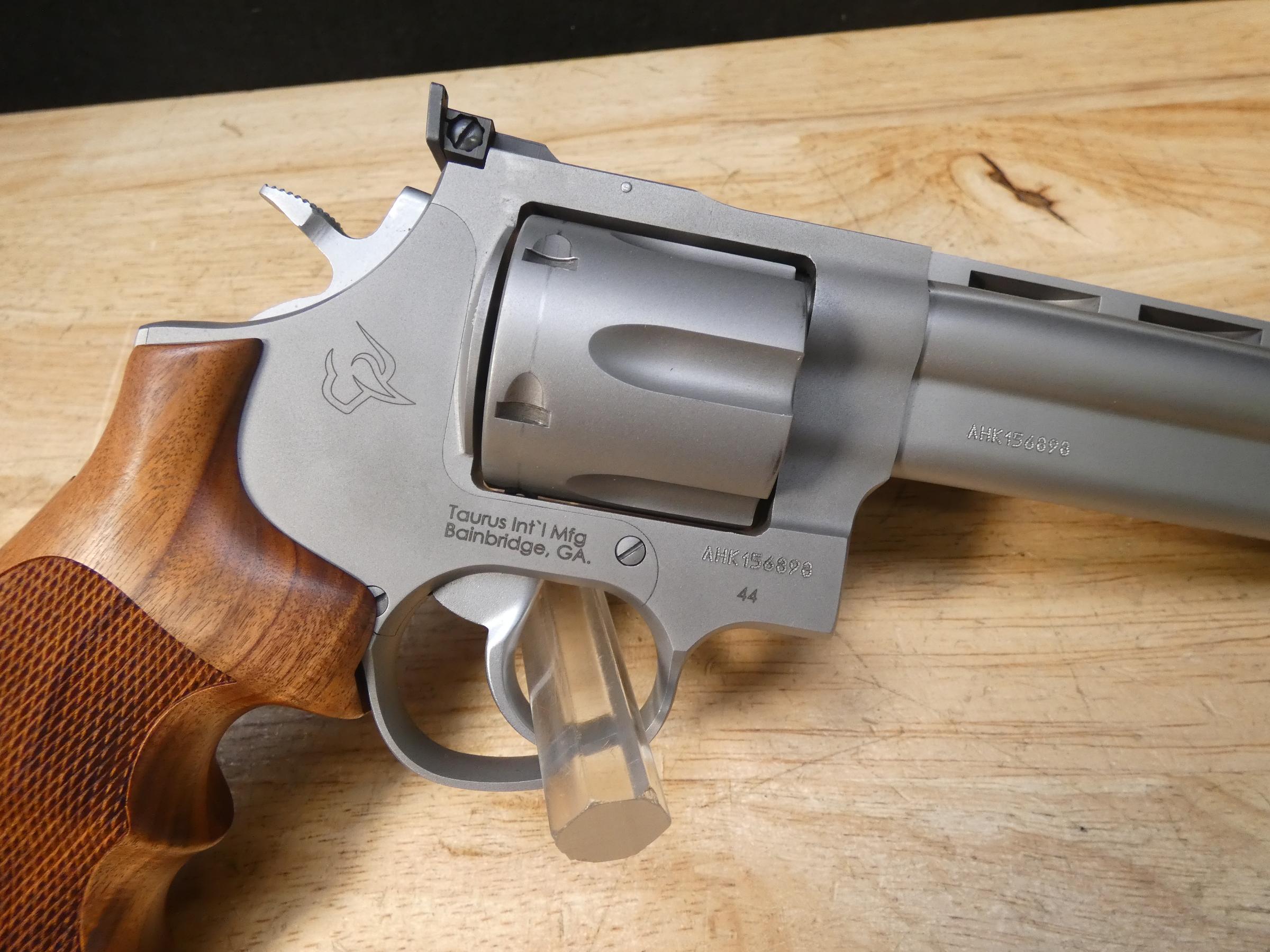 Taurus  M44 Matte Stainless - .44 Mag - w/ OG Box - 6.5in Ported BBL - 44-img-12