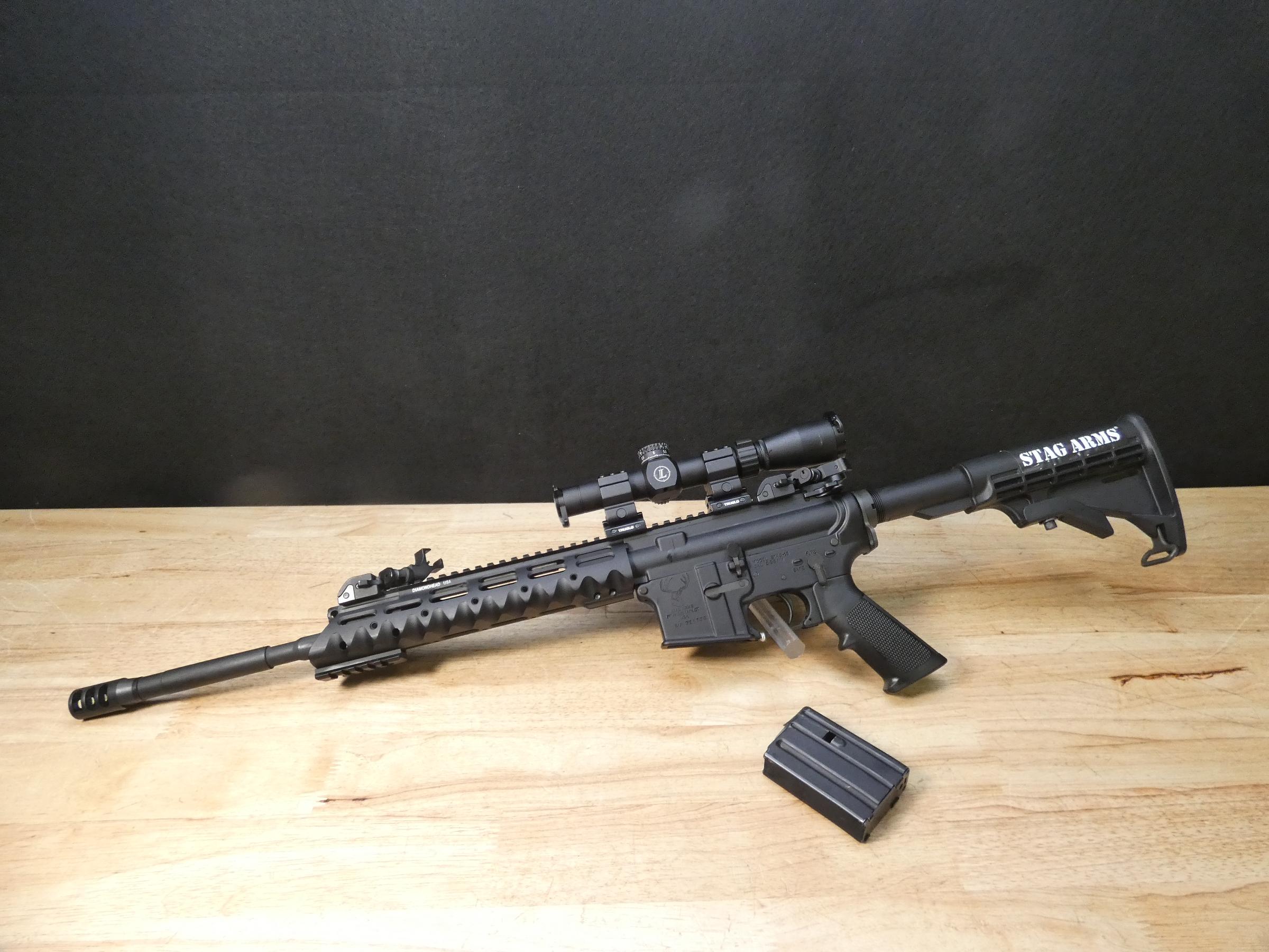 Stag Arms STAG-15 - 5.56 NATO - w/ Mag & Leupold Scope - AR - AR15 -img-1