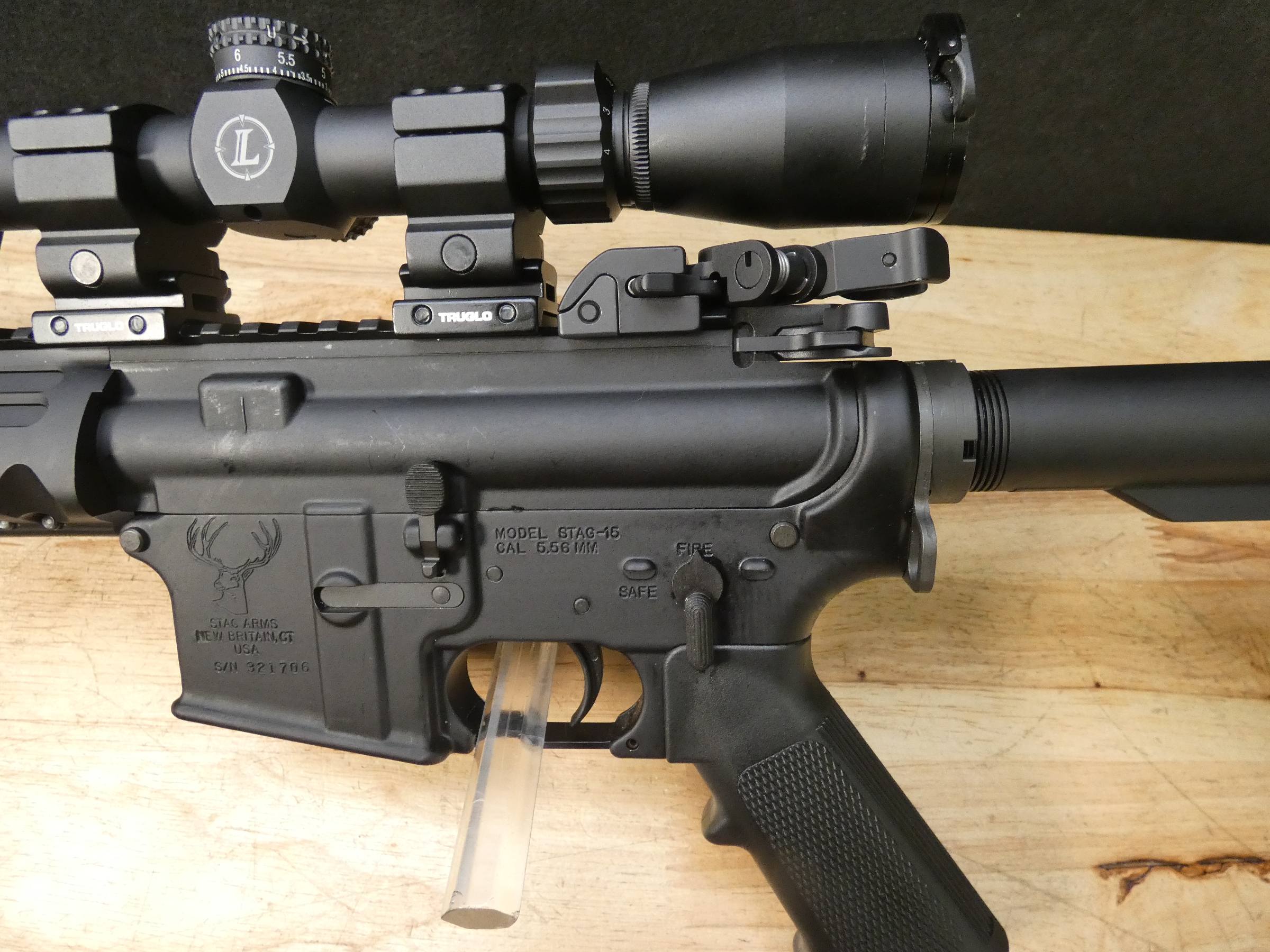Stag Arms STAG-15 - 5.56 NATO - w/ Mag & Leupold Scope - AR - AR15 -img-4
