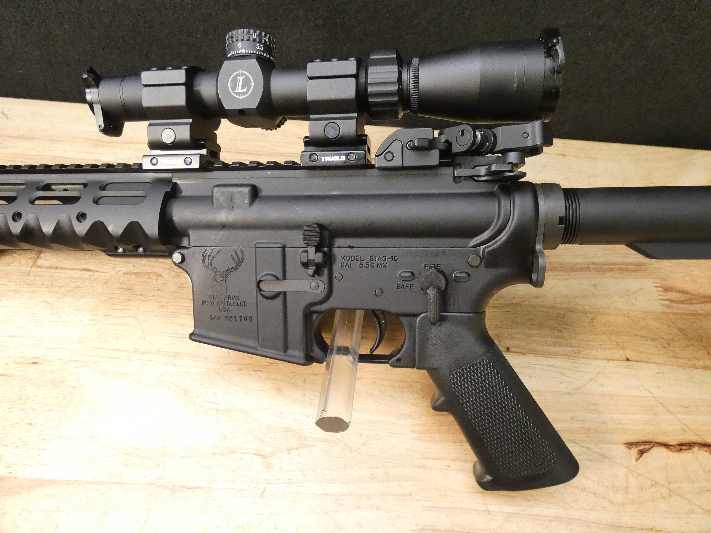 Stag Arms STAG-15 - 5.56 NATO - w/ Mag & Leupold Scope - AR - AR15 -img-5