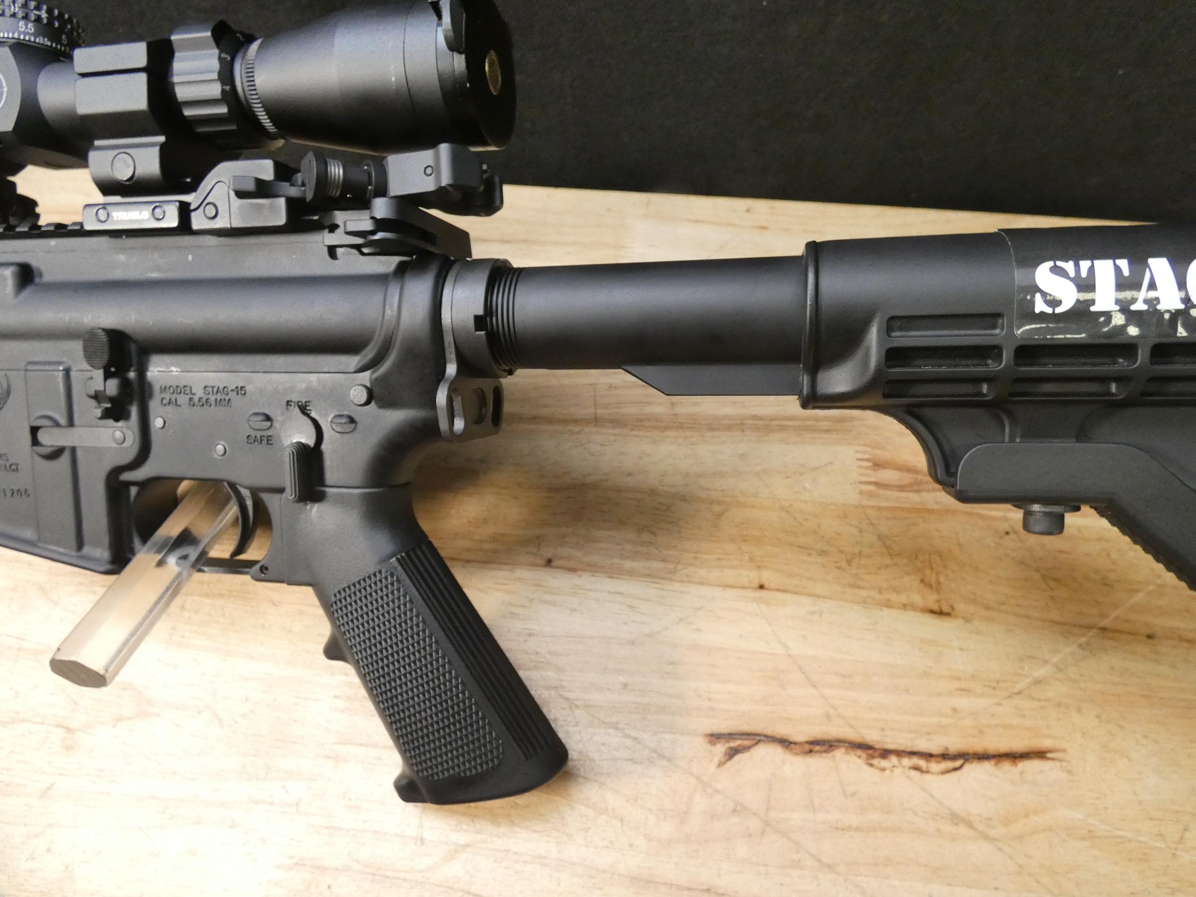 Stag Arms STAG-15 - 5.56 NATO - w/ Mag & Leupold Scope - AR - AR15 -img-6