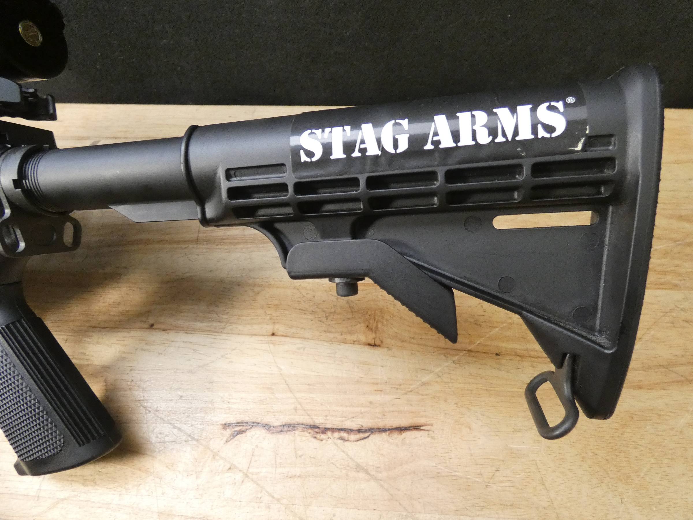 Stag Arms STAG-15 - 5.56 NATO - w/ Mag & Leupold Scope - AR - AR15 -img-7