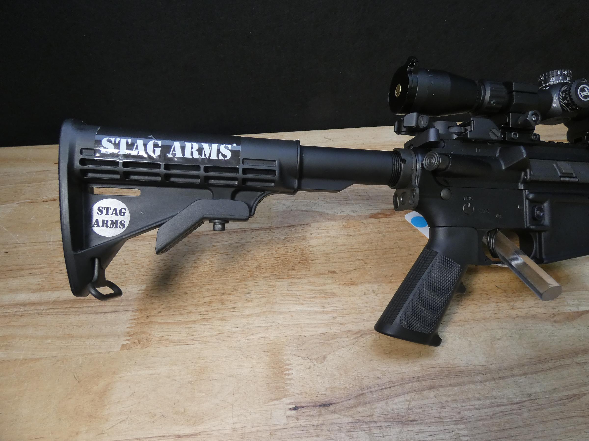 Stag Arms STAG-15 - 5.56 NATO - w/ Mag & Leupold Scope - AR - AR15 -img-17