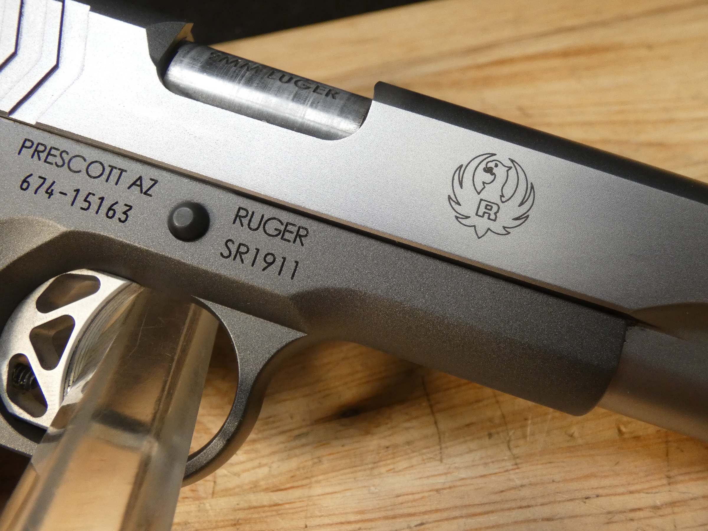 Ruger SR1911 - 9mm Luger - MFG 2026 - w/ 3 Mags & Case - SR 1911 - LOOK!-img-26