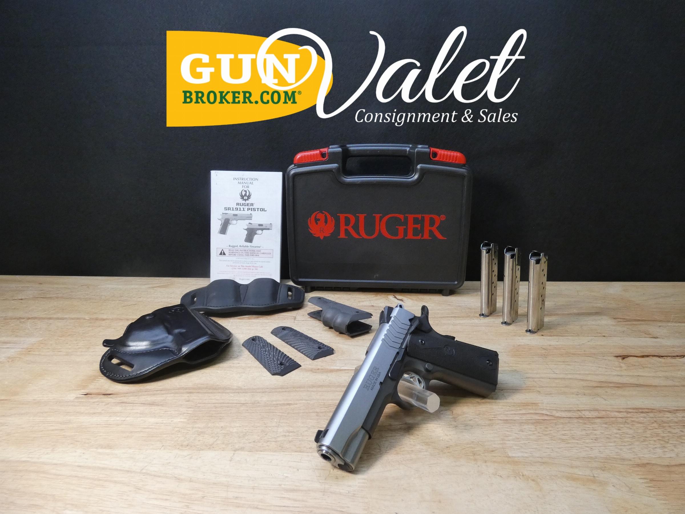 Ruger SR1911 - 9mm Luger - MFG 2026 - w/ 3 Mags & Case - SR 1911 - LOOK!-img-0