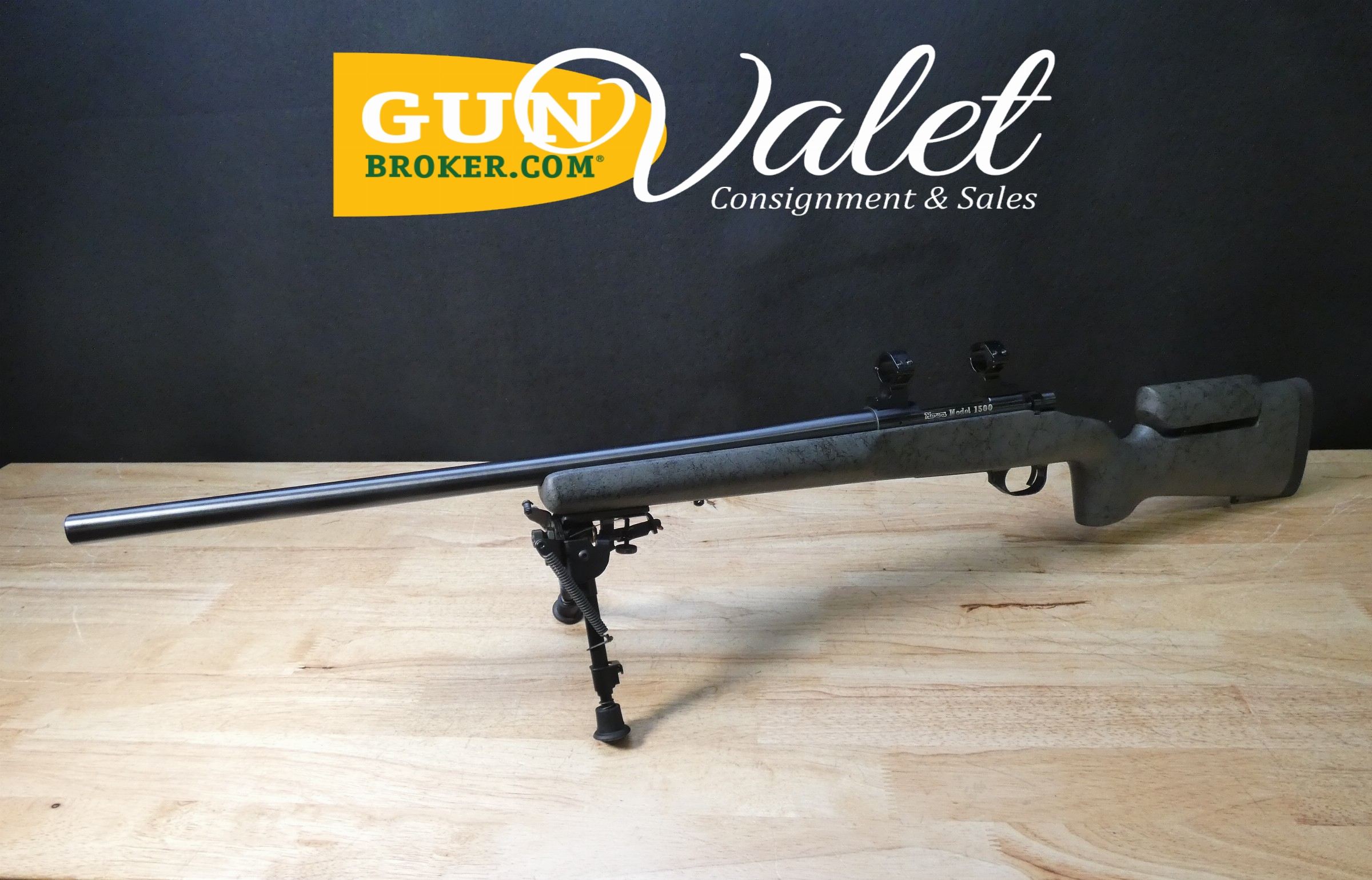 Howa Model 1500 - .243 Win - w/ Scope Base + Bell & Carlson Target Stock-img-0