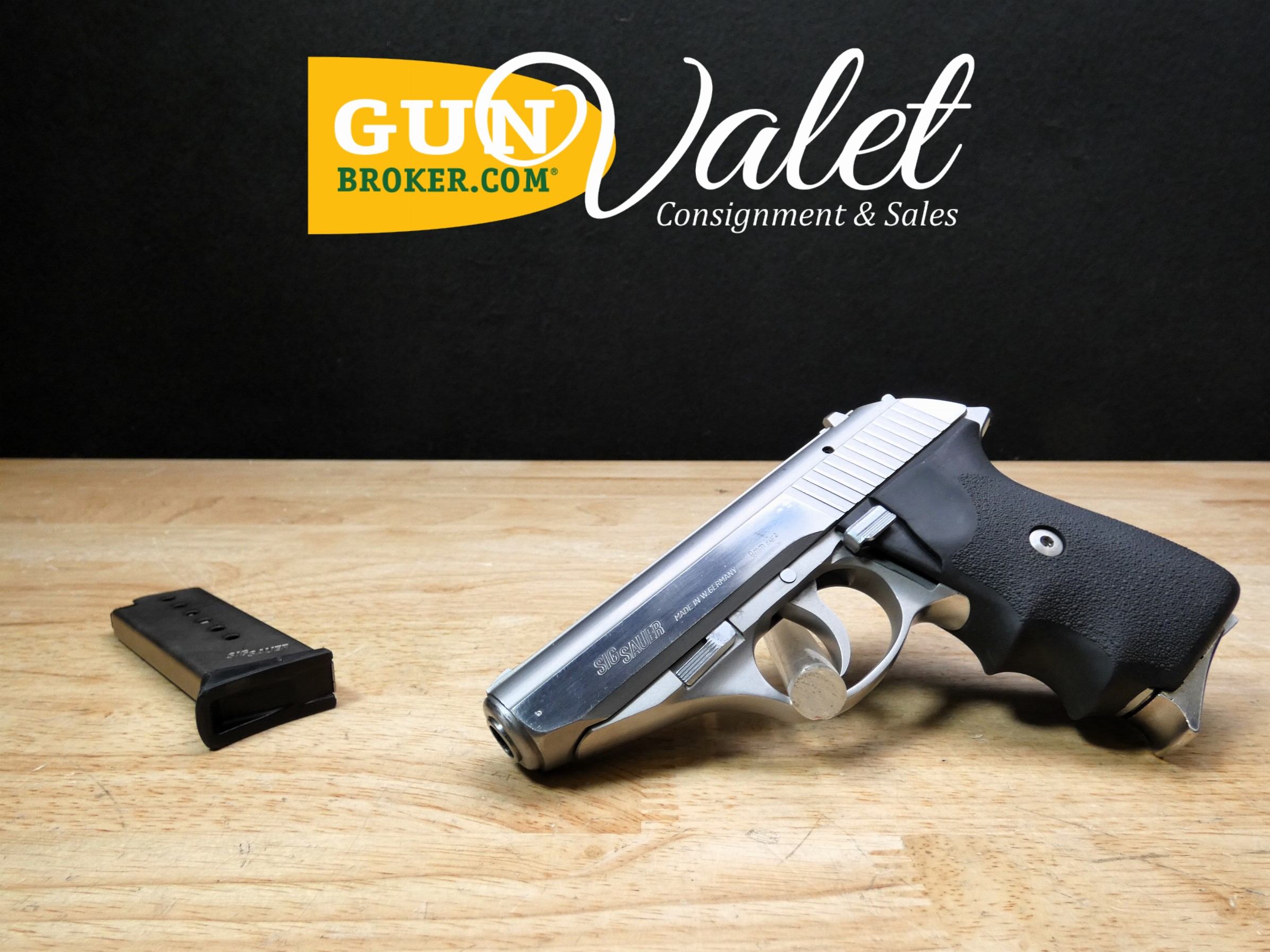 Sig Sauer P230SL - .380 ACP - MFG W. Germany 1984 - w/ 2 Mags - P230 SL - C-img-0
