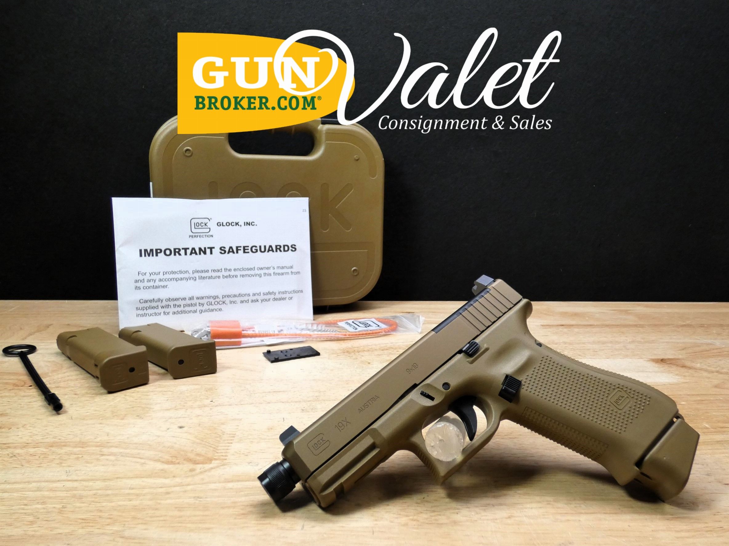 Glock 19X MOS TB - 9mm - G19X Threaded - G19 - Optic Ready - C-img-0