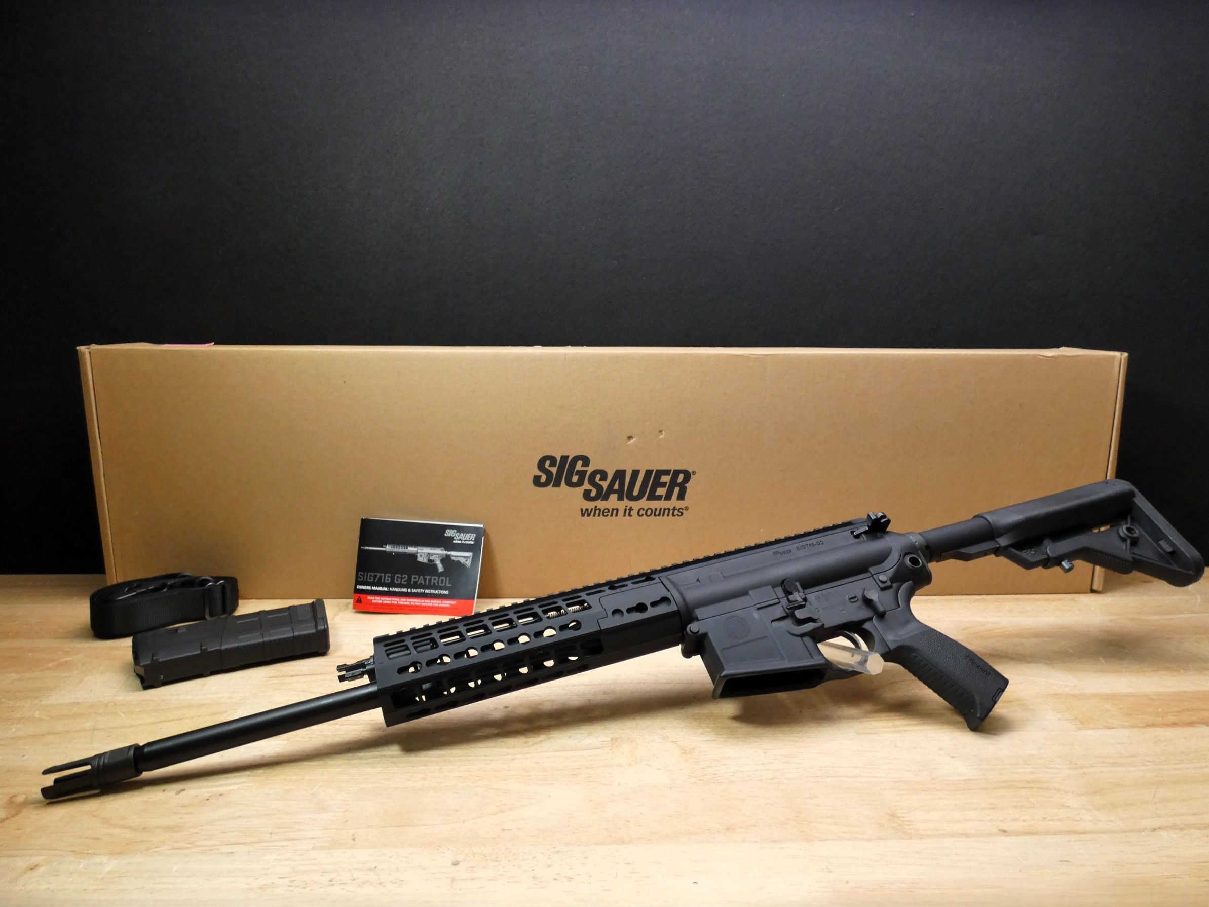 Sig Sauer 716-G2 Patrol - 7.62x51 - SIG716 AR10 - AR-10 w/ OG Box & MORE -C-img-1
