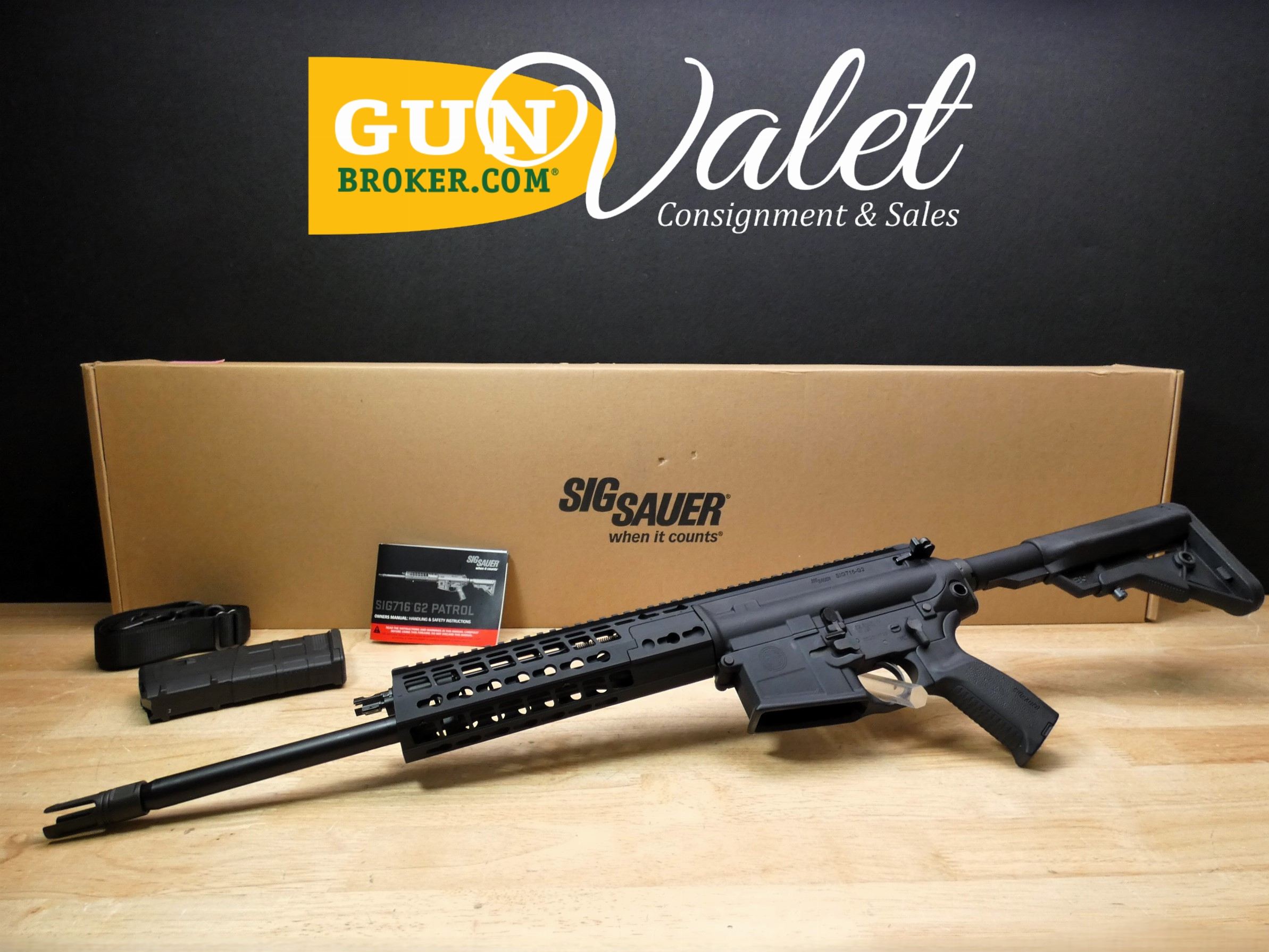 Sig Sauer 716-G2 Patrol - 7.62x51 - SIG716 AR10 - AR-10 w/ OG Box & MORE -C-img-0