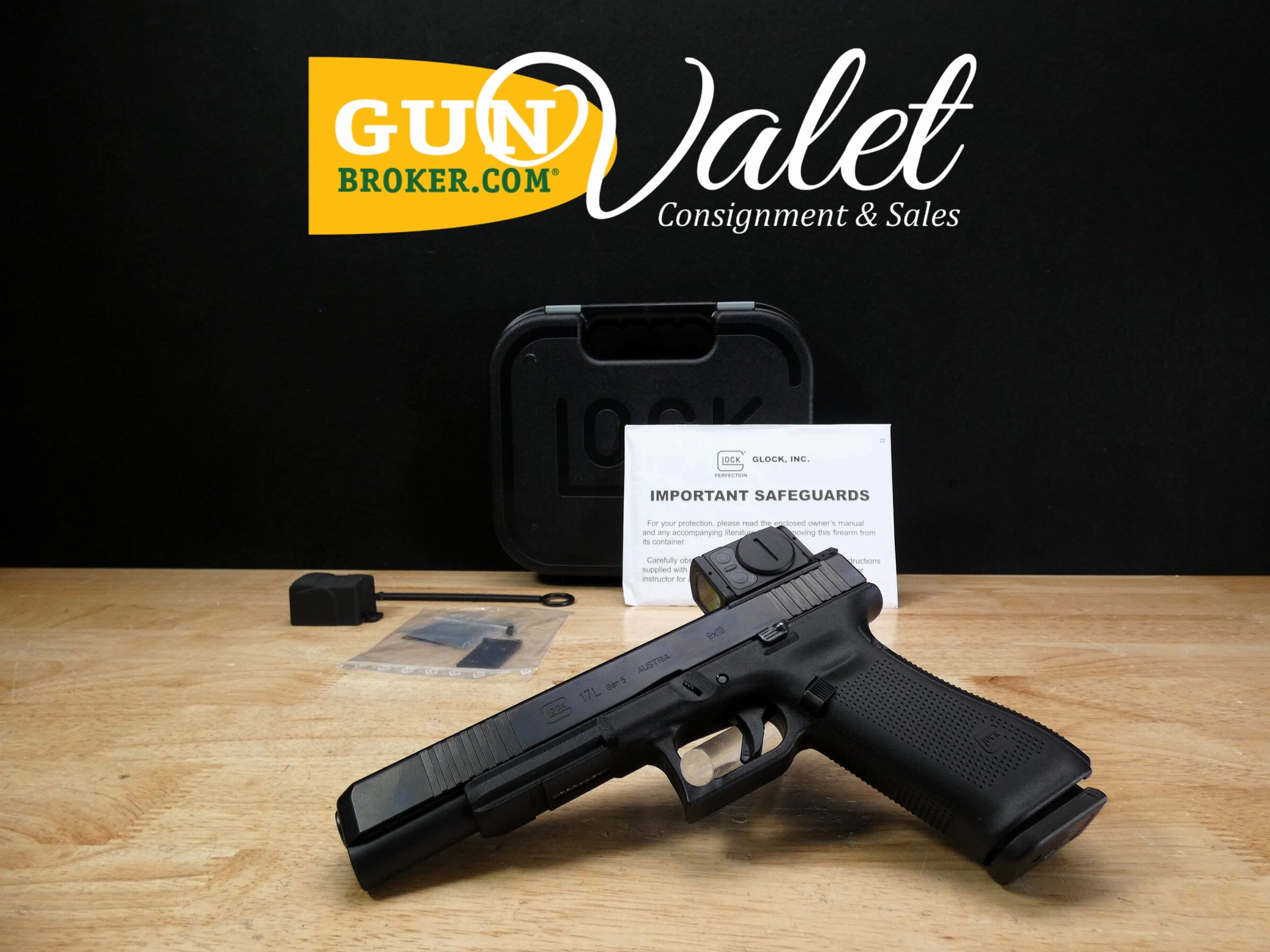 Glock 17L Gen 5 MOS - 9mm - w/ OG Case & Aimpoint Acro P-2 - C-img-0