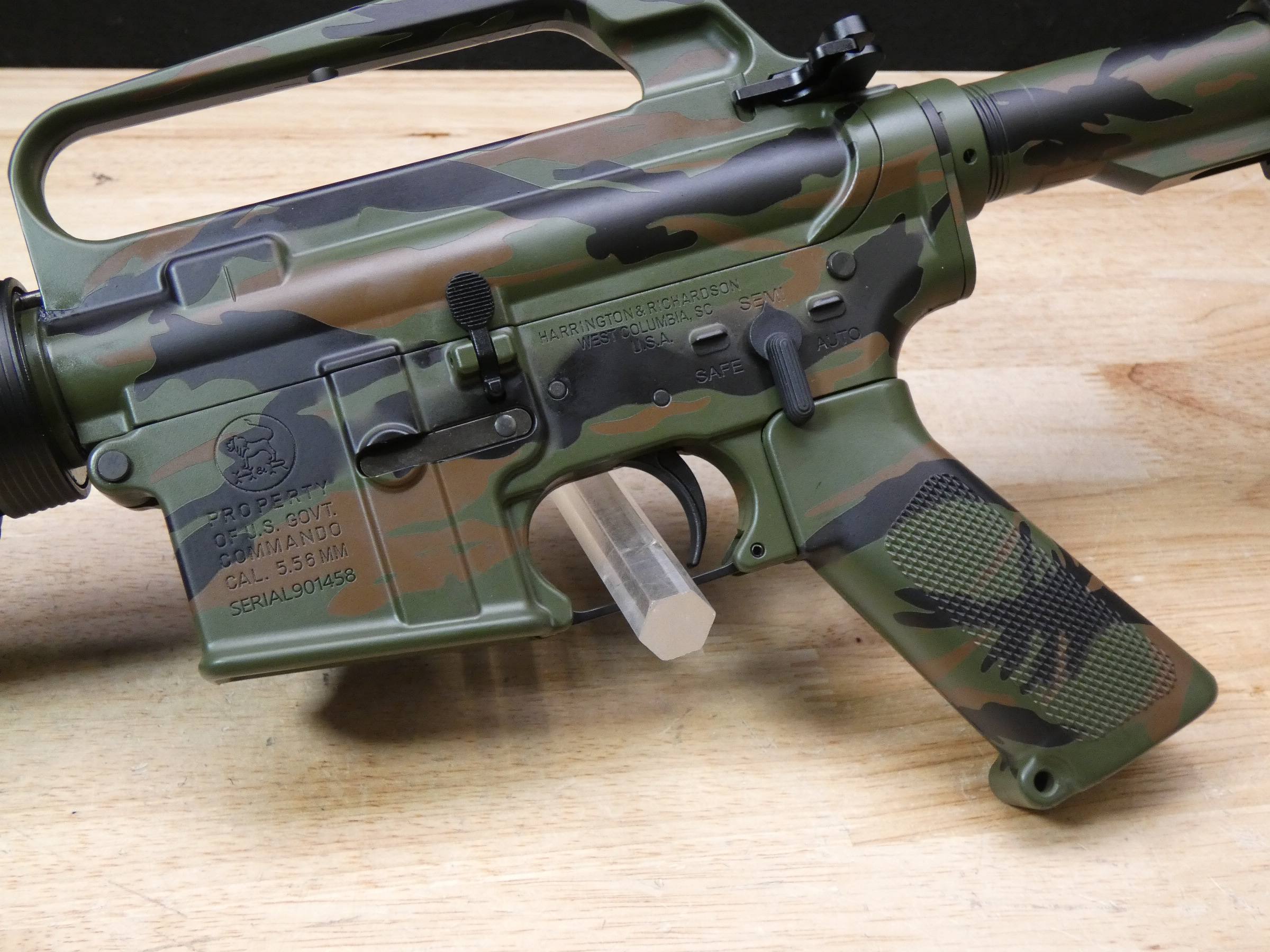 Harrington & Richardson Commando XM177E1 Tiger Stripe AR15 - 5.56 NATO - C-img-6