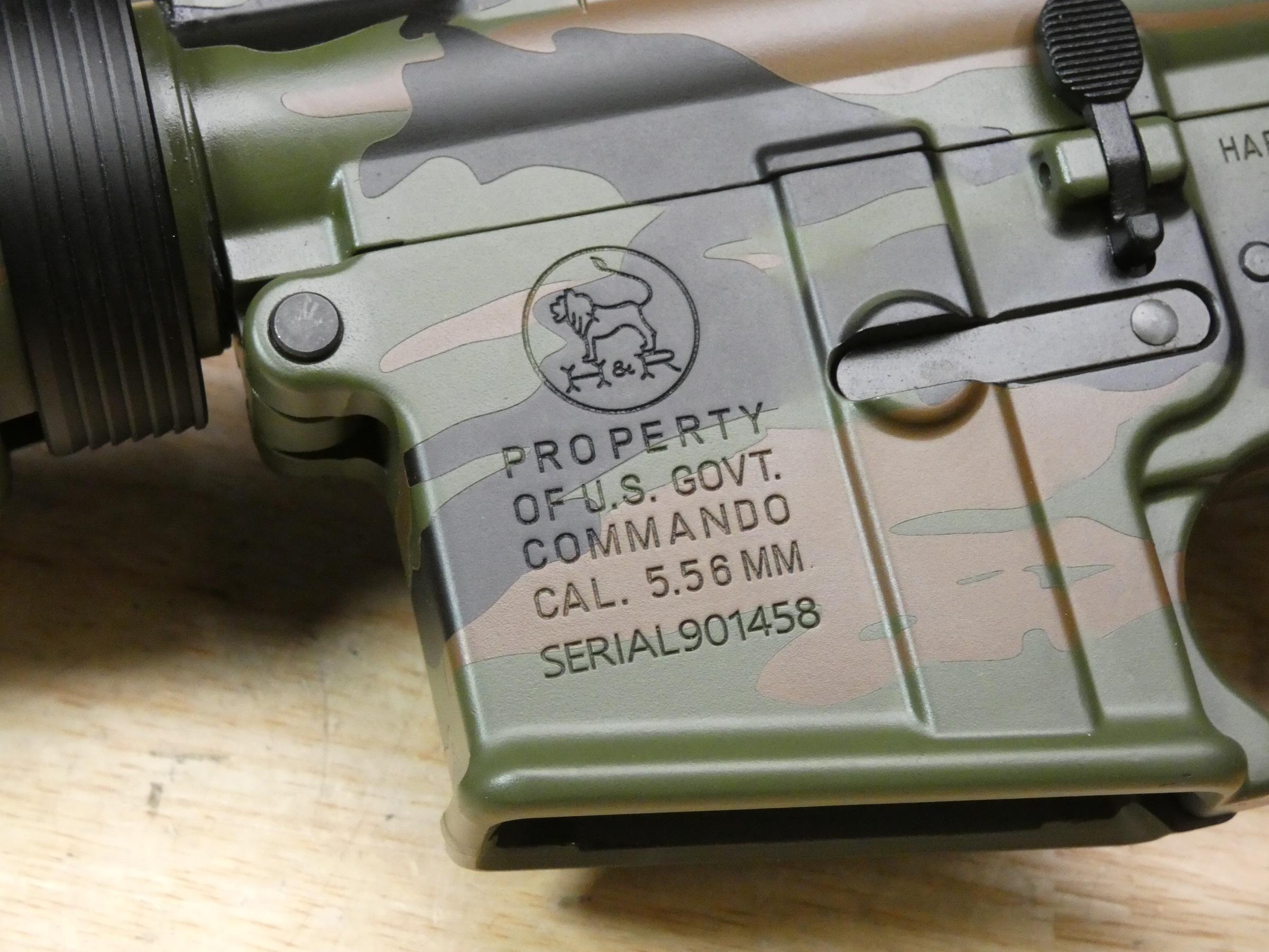 Harrington & Richardson Commando XM177E1 Tiger Stripe AR15 - 5.56 NATO - C-img-29