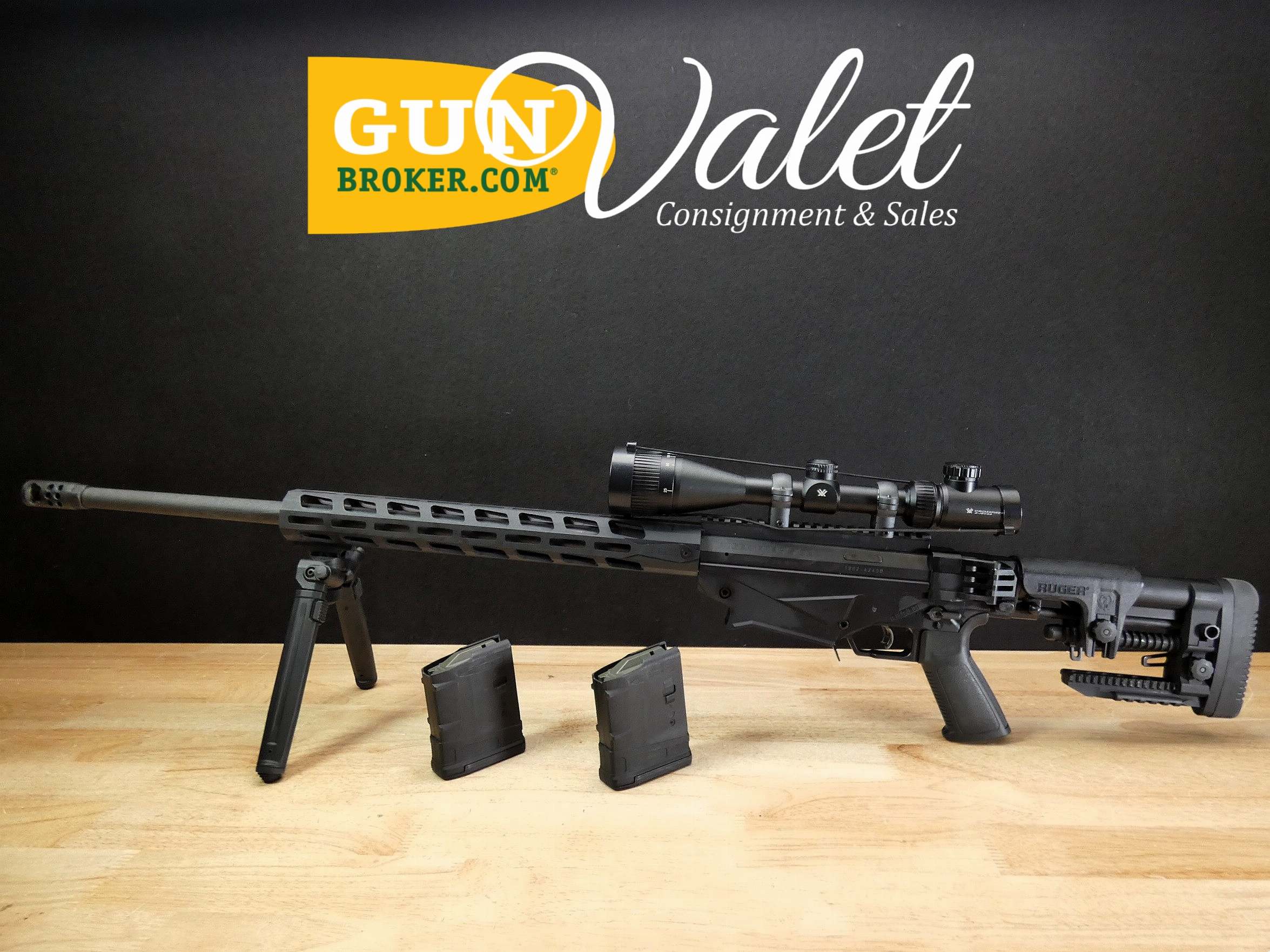 Ruger Precision Rifle - 6.5 Creedmoor - MFG 2020 - w/ Vortex Scope! - C-img-0