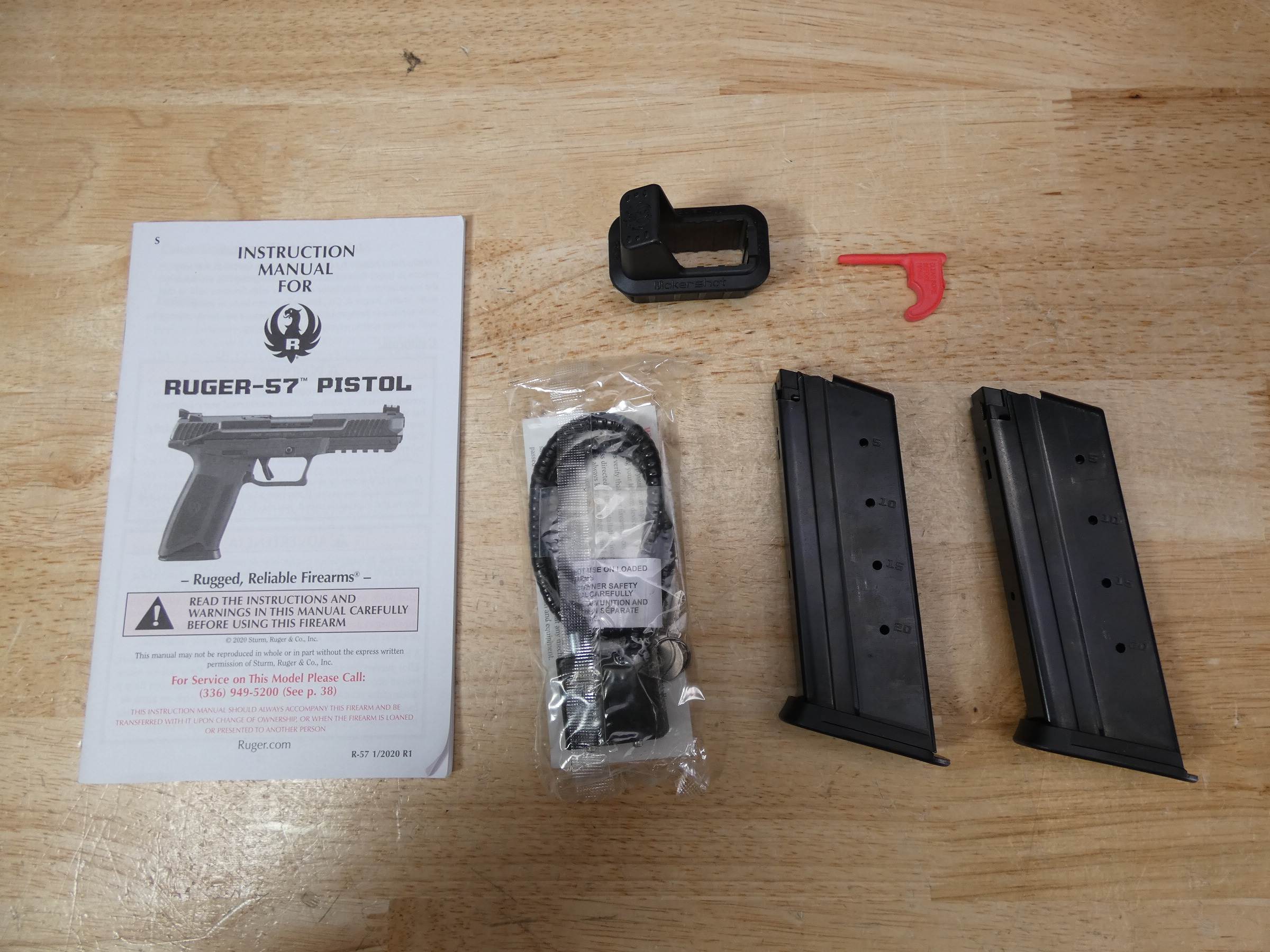 Ruger-57 - 5.7x28mm - w/ Case & More - MFG 2020 - Five Seven Pistol-img-27