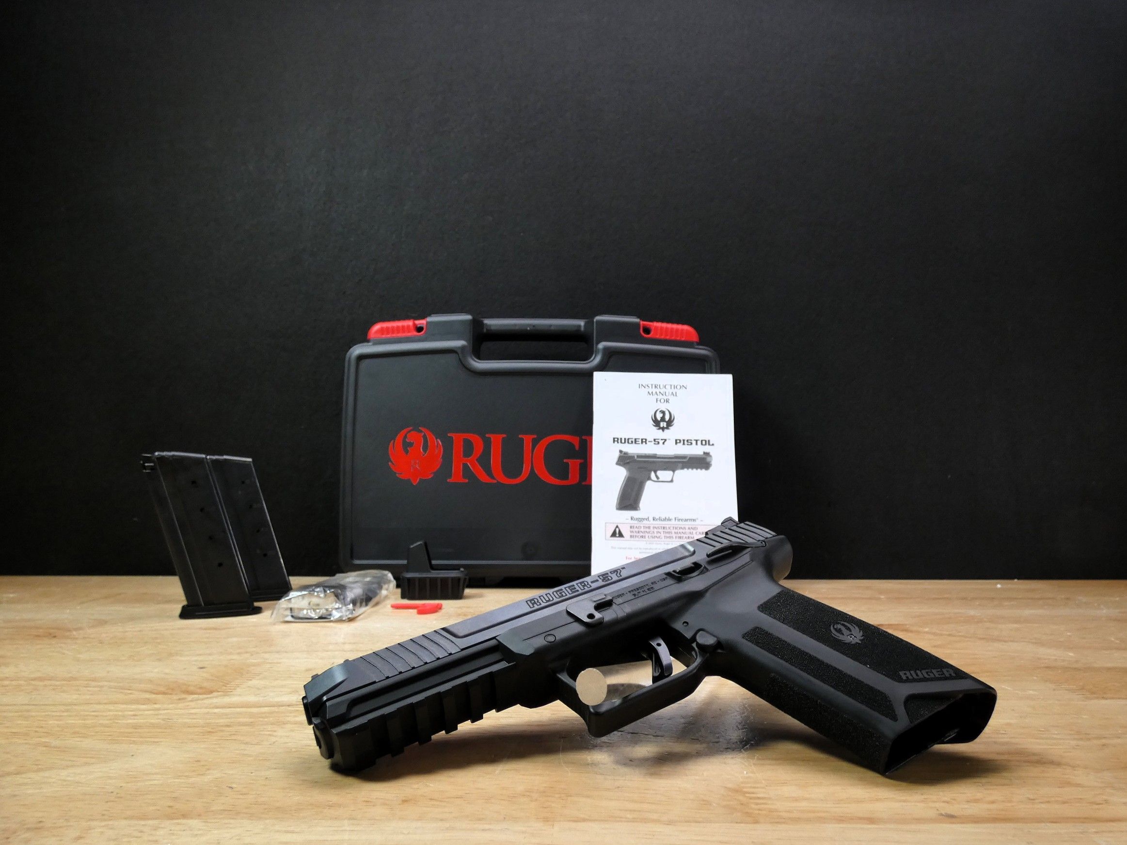 Ruger-57 - 5.7x28mm - w/ Case & More - MFG 2020 - Five Seven Pistol-img-1