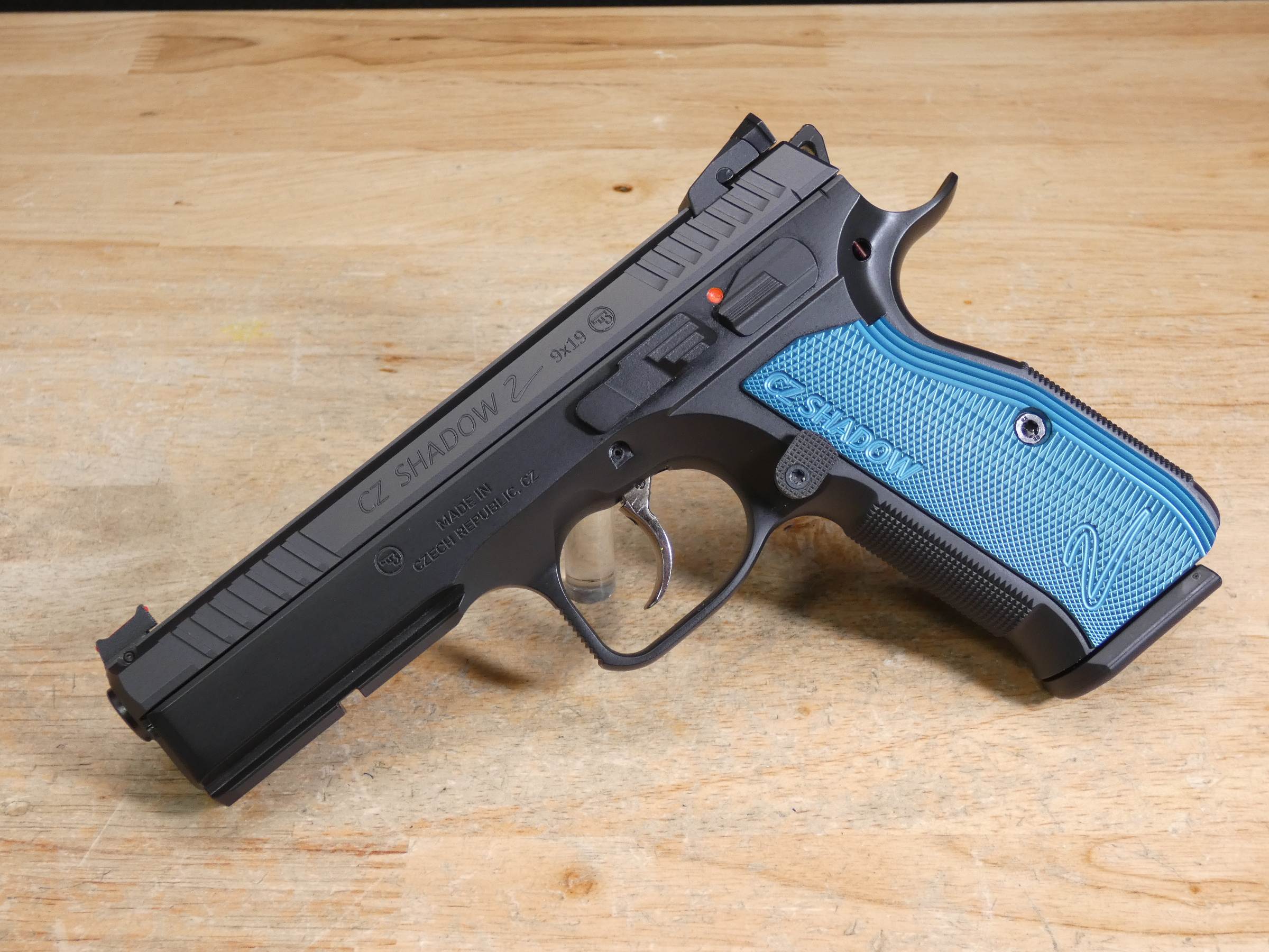 CZ Shadow 2 Blue - 9mm - CZ75 - SA/DA - w/ Original Case & MORE - C-img-2