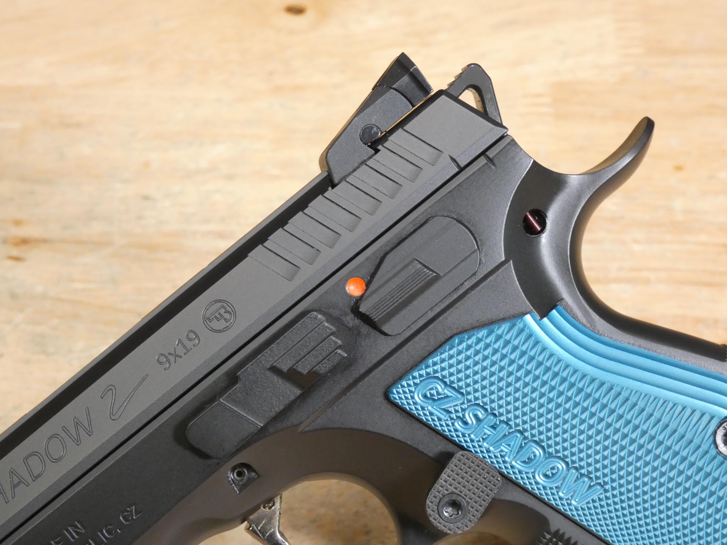 CZ Shadow 2 Blue - 9mm - CZ75 - SA/DA - w/ Original Case & MORE - C-img-4