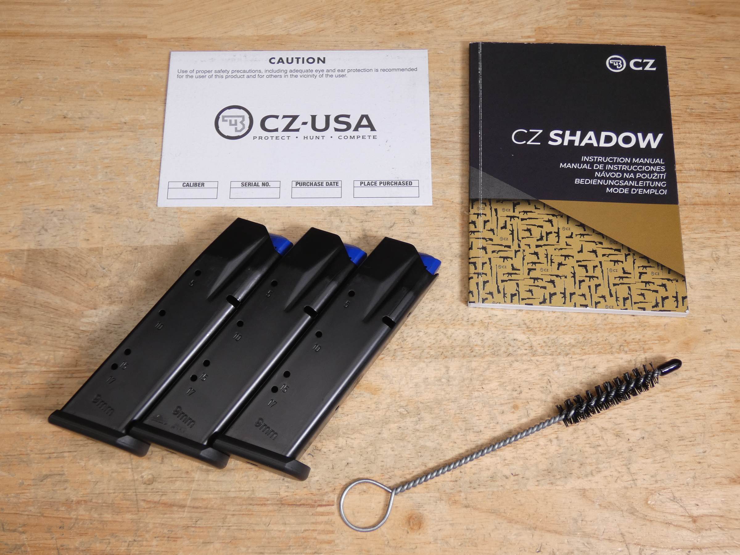 CZ Shadow 2 Blue - 9mm - CZ75 - SA/DA - w/ Original Case & MORE - C-img-28