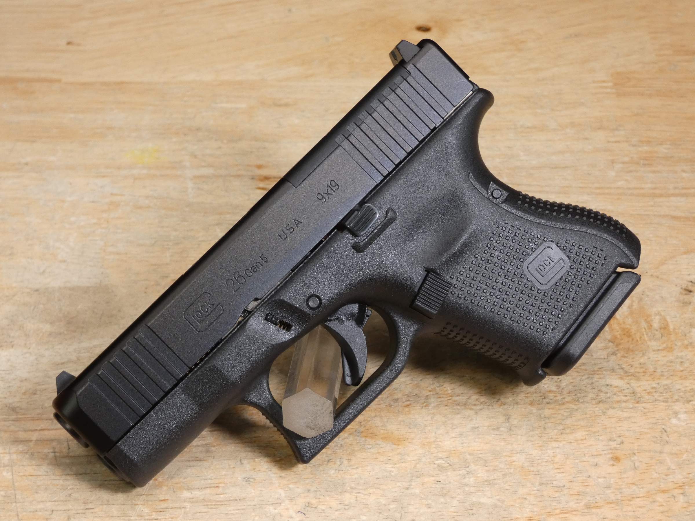 Glock 26 Gen 5 MOS - 9mm - OG Case - 3 Mags - Sub-Compact - Steel Slide - C-img-2