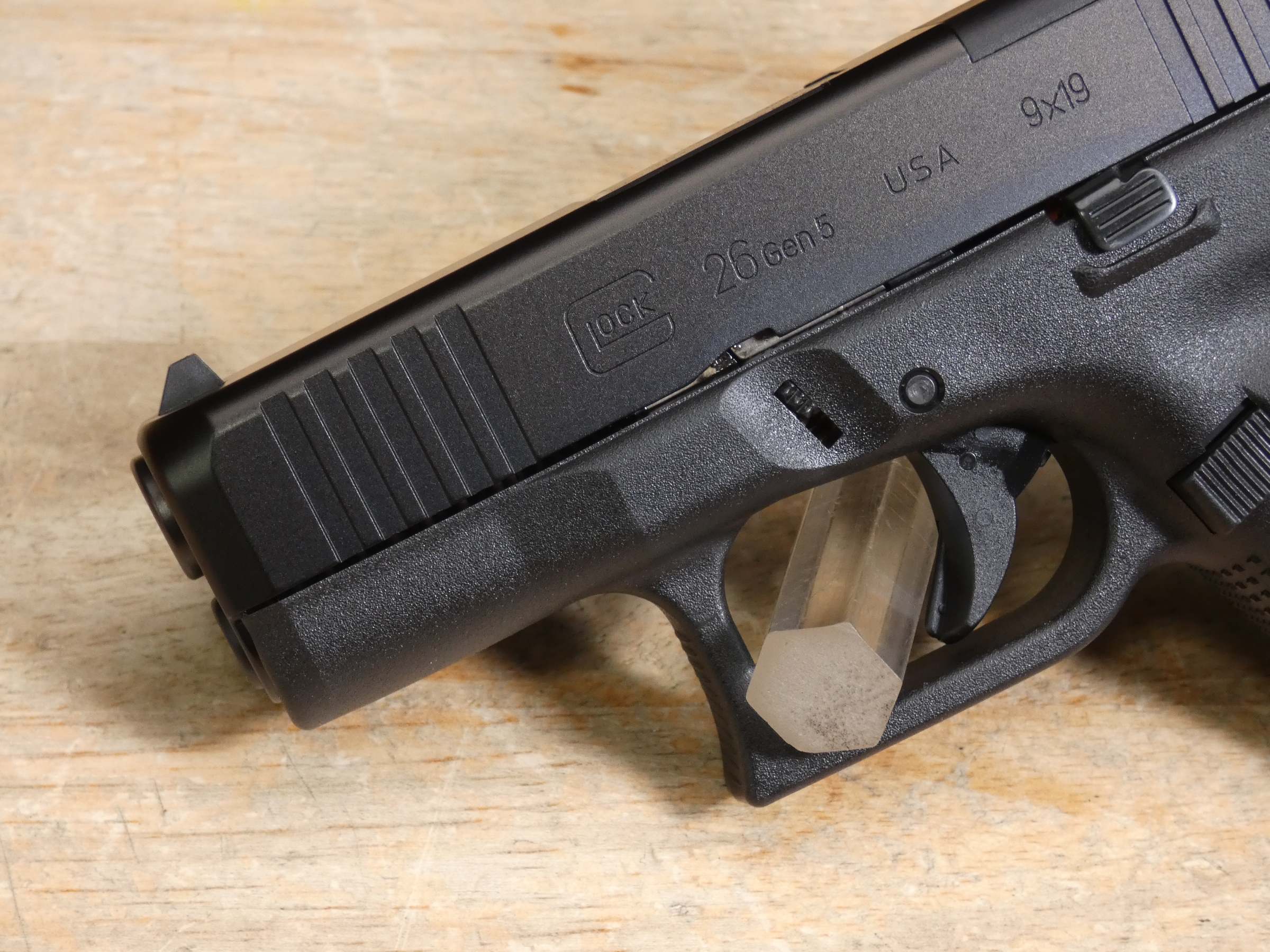 Glock 26 Gen 5 MOS - 9mm - OG Case - 3 Mags - Sub-Compact - Steel Slide - C-img-3