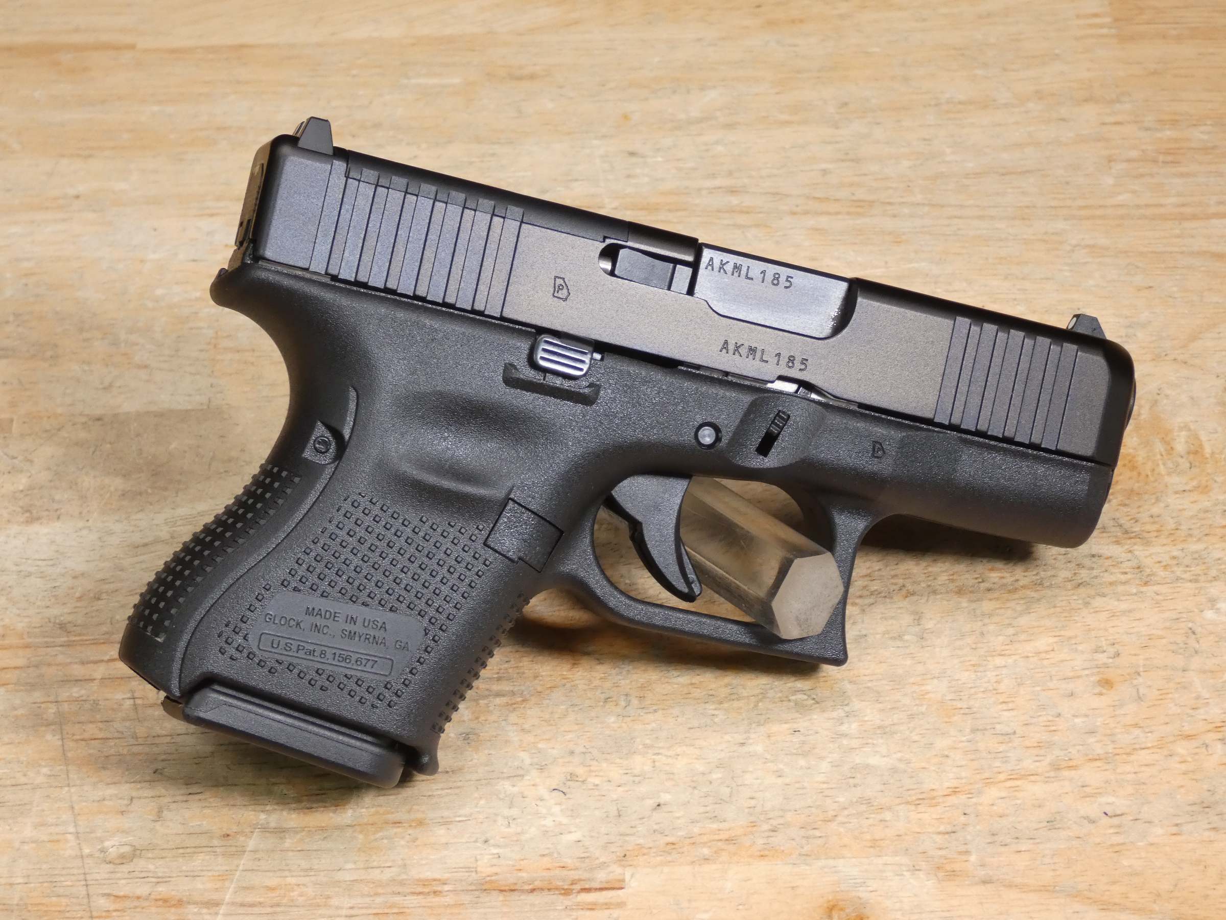Glock 26 Gen 5 MOS - 9mm - OG Case - 3 Mags - Sub-Compact - Steel Slide - C-img-6