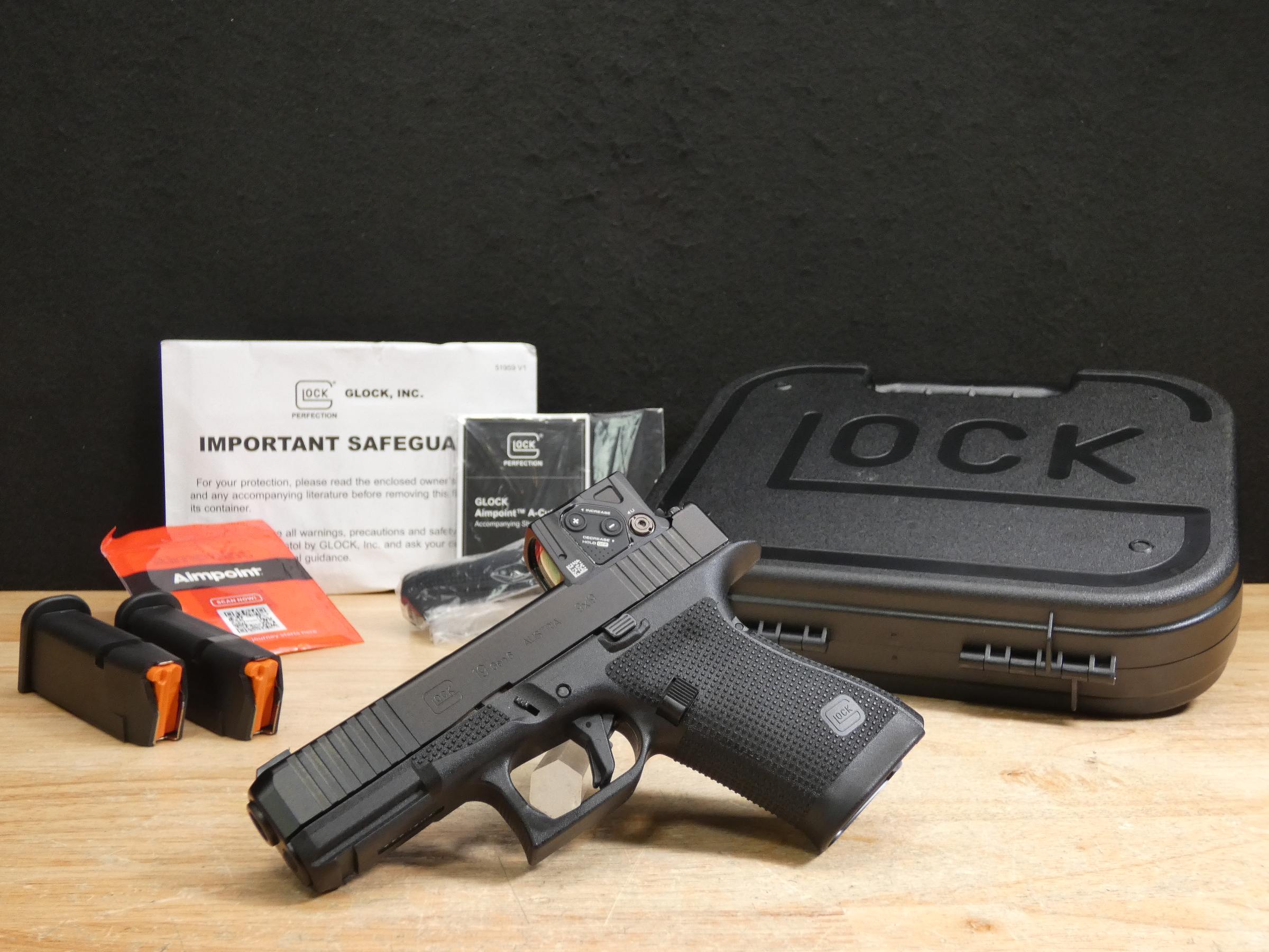 Glock 19 Gen6 COA A-Cut - 9mm - w/ Aimpoint & MORE - G19 Gen 6 MOS - C-img-1