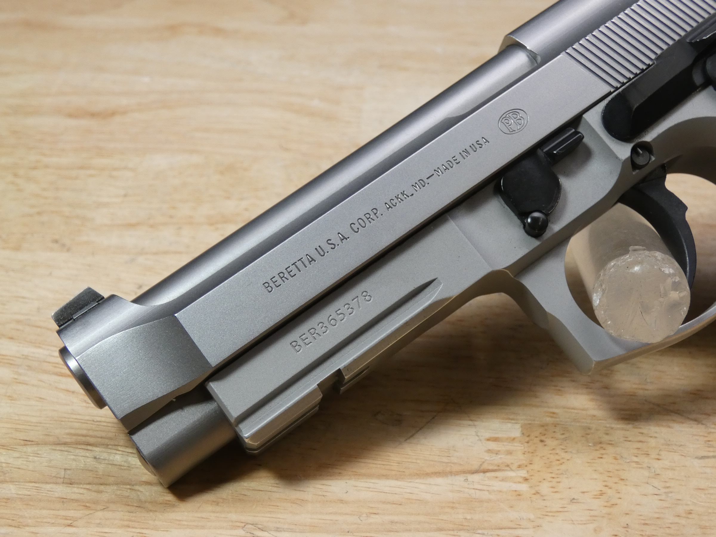RARE Beretta 96D Vertec Inox - .40 S&W - Stainless 96 D w/ Mags - 2004 - C-img-3