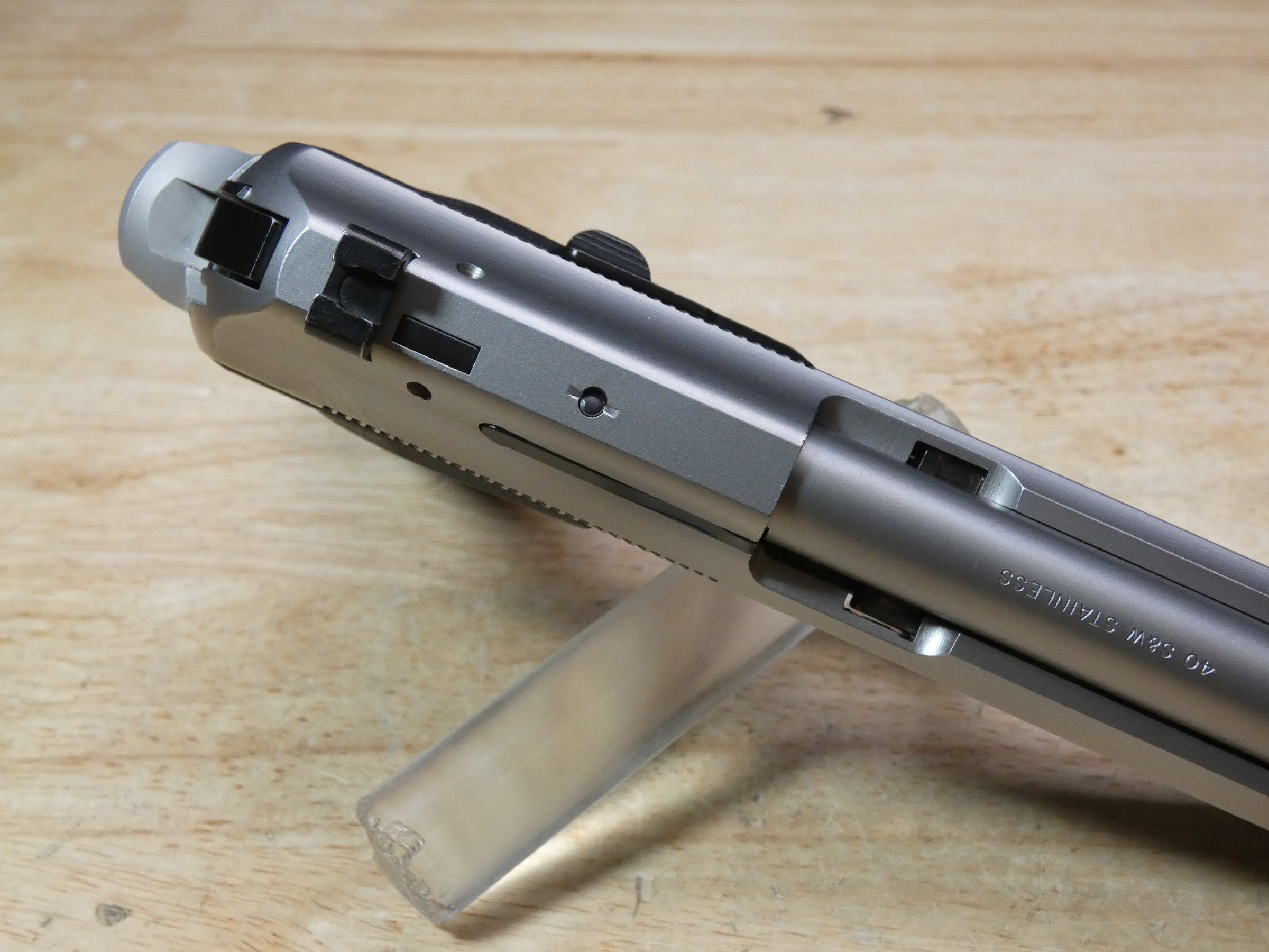 RARE Beretta 96D Vertec Inox - .40 S&W - Stainless 96 D w/ Mags - 2004 - C-img-7