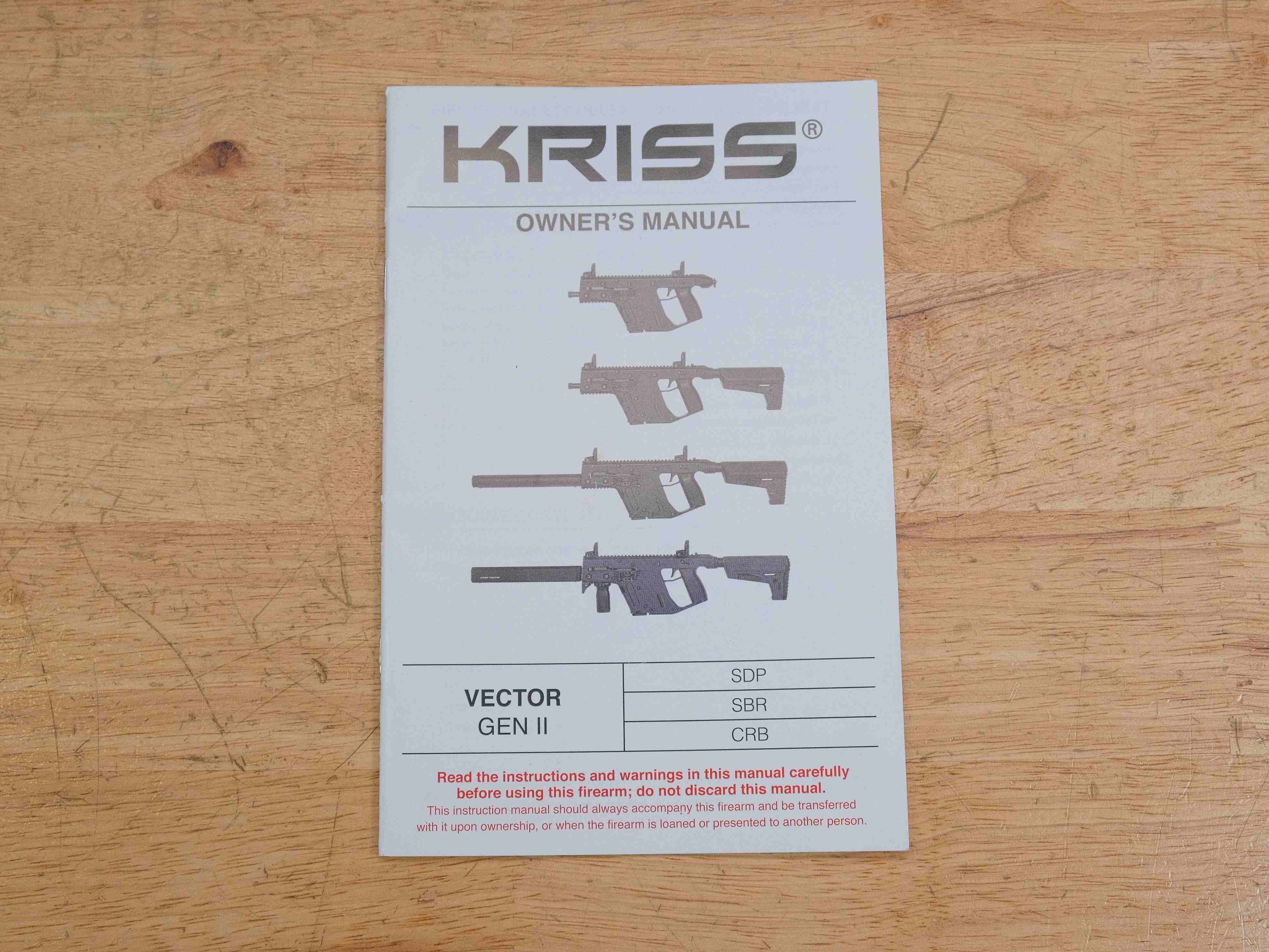 Kriss Vector CRB Gen 2 - .45 ACP - XLNT w/ Case - C-img-54