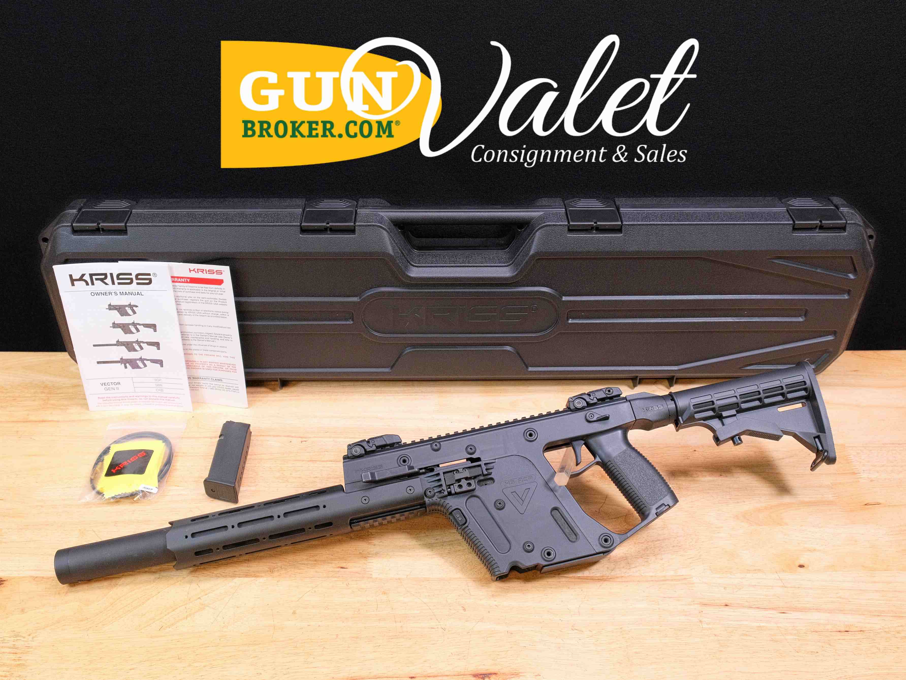 Kriss Vector CRB Gen 2 - .45 ACP - XLNT w/ Case - C-img-0