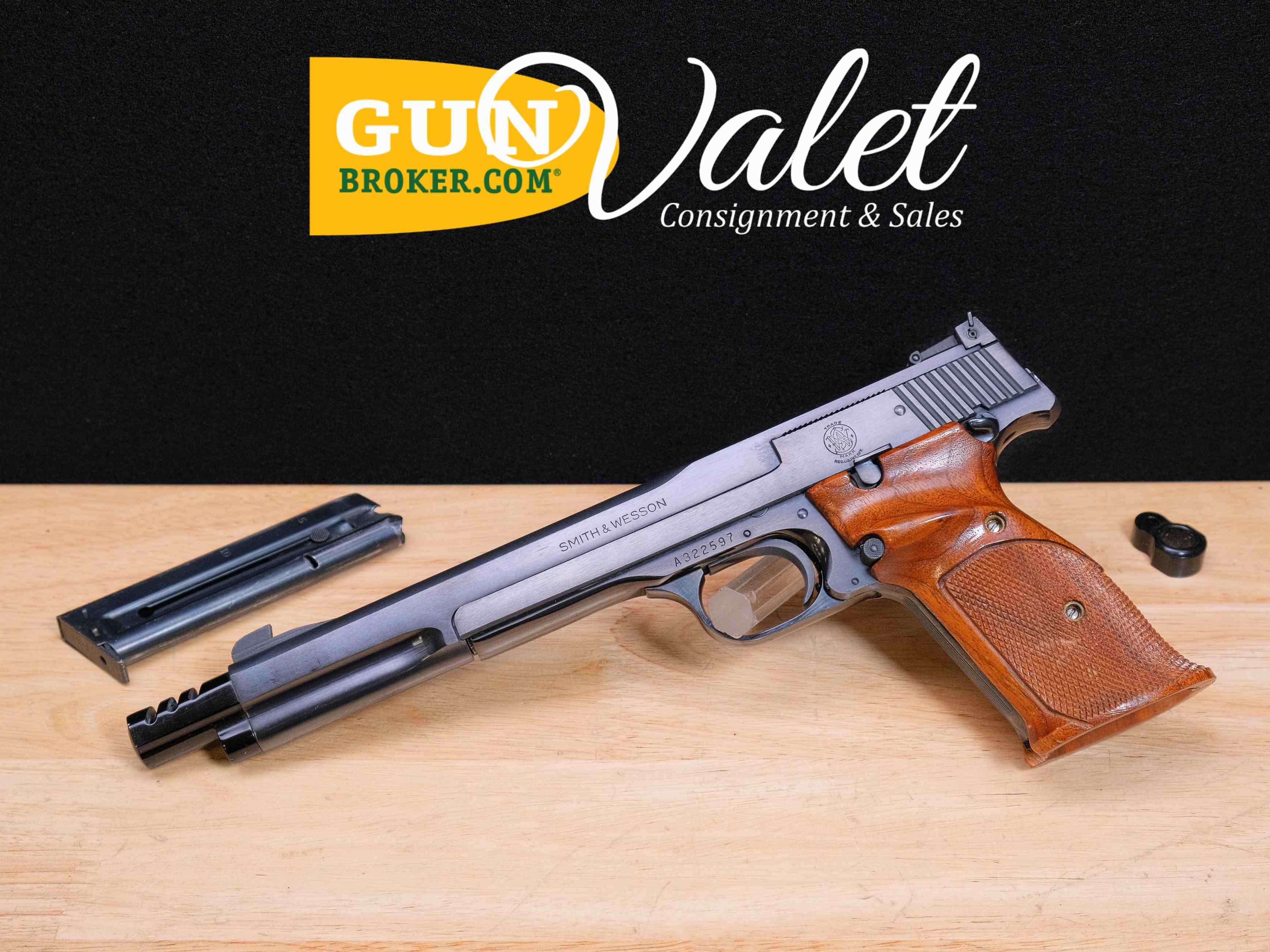 Smith & Wesson Model 41 - .22 LR - S&W Target 22 - Original Box! - C-img-0