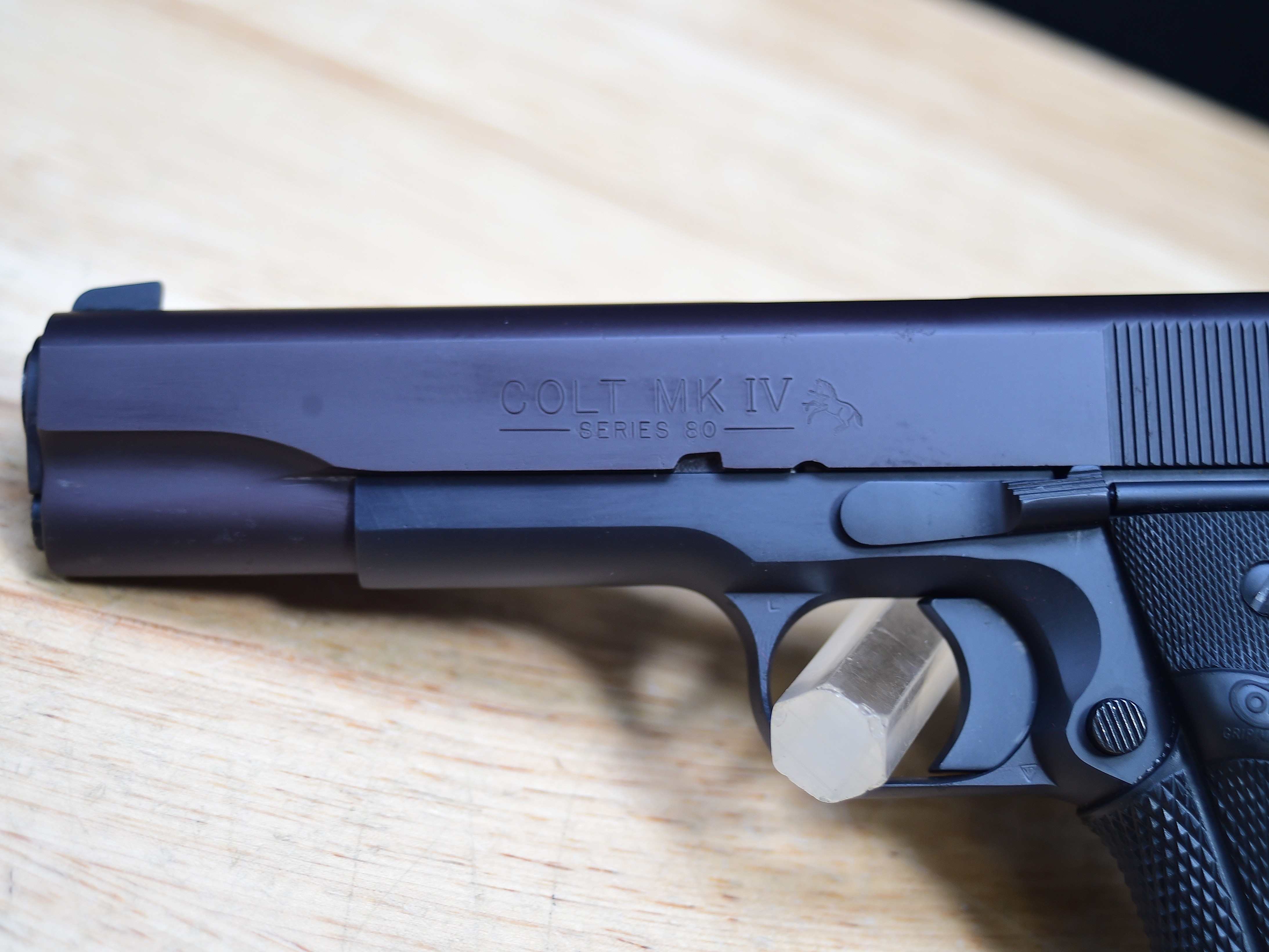 Colt Combat Government Model MKIV Series 80 1911 - .45 ACP - MFG 1984 - C-img-2