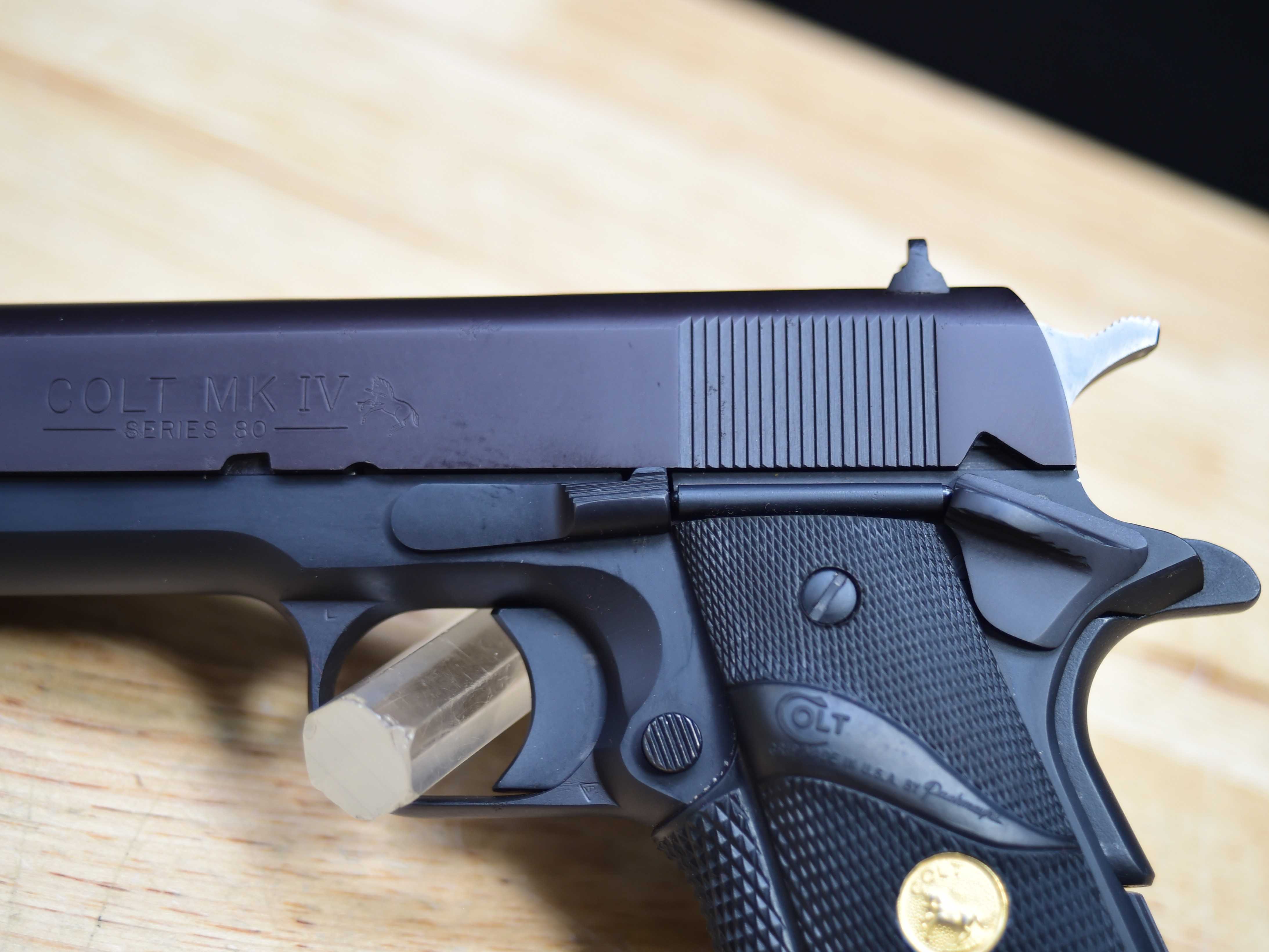 Colt Combat Government Model MKIV Series 80 1911 - .45 ACP - MFG 1984 - C-img-3