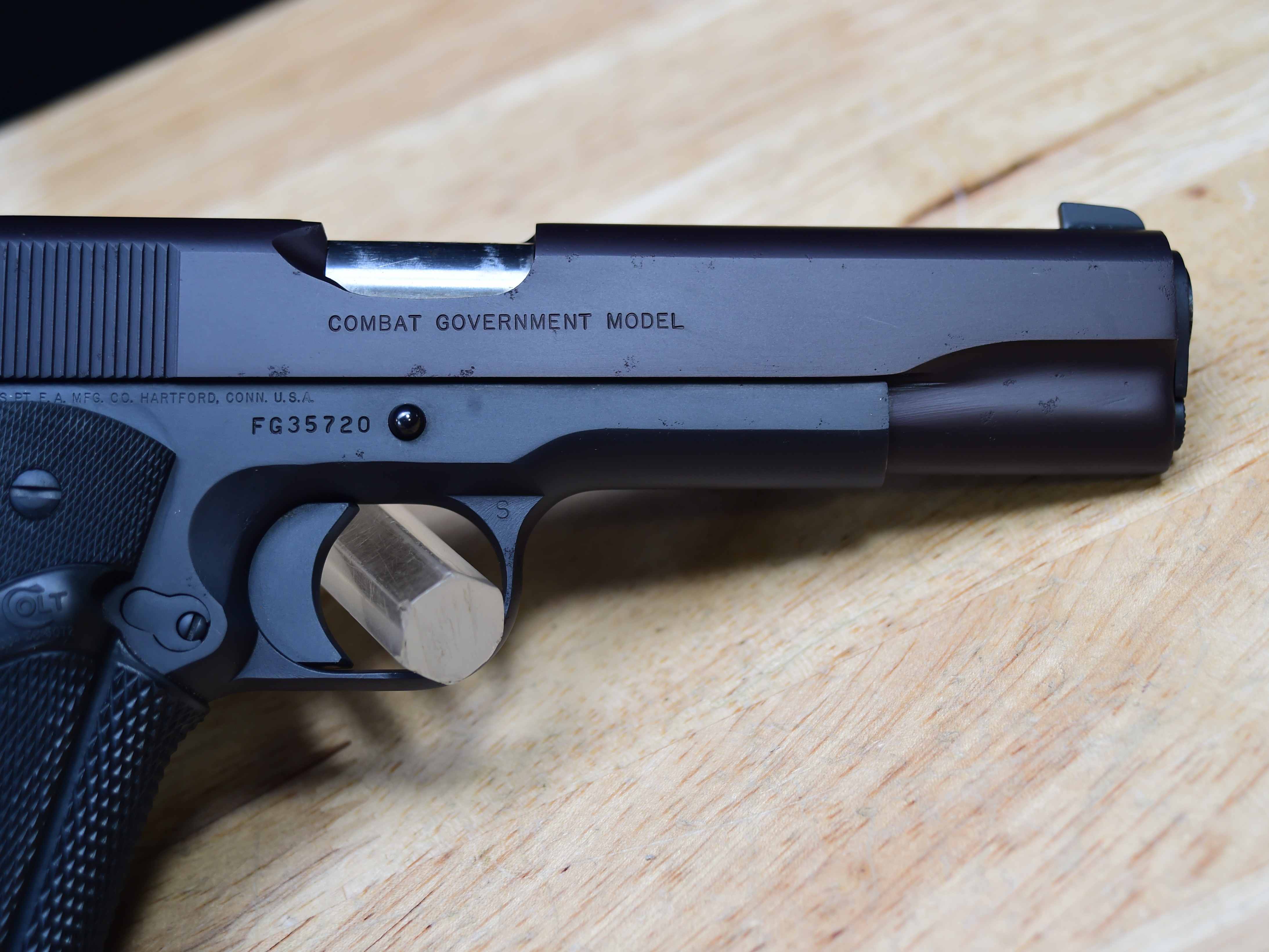 Colt Combat Government Model MKIV Series 80 1911 - .45 ACP - MFG 1984 - C-img-14
