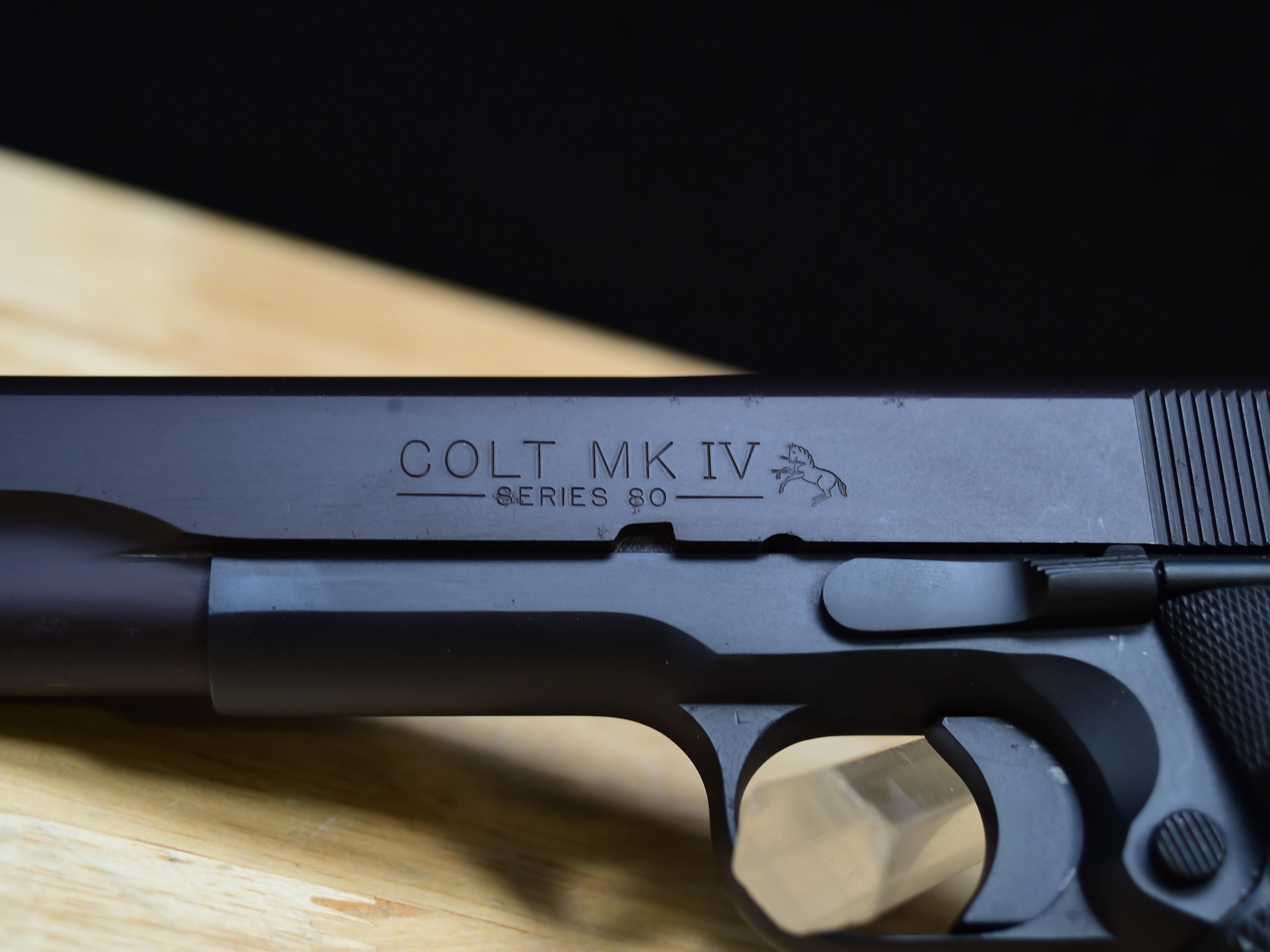 Colt Combat Government Model MKIV Series 80 1911 - .45 ACP - MFG 1984 - C-img-20