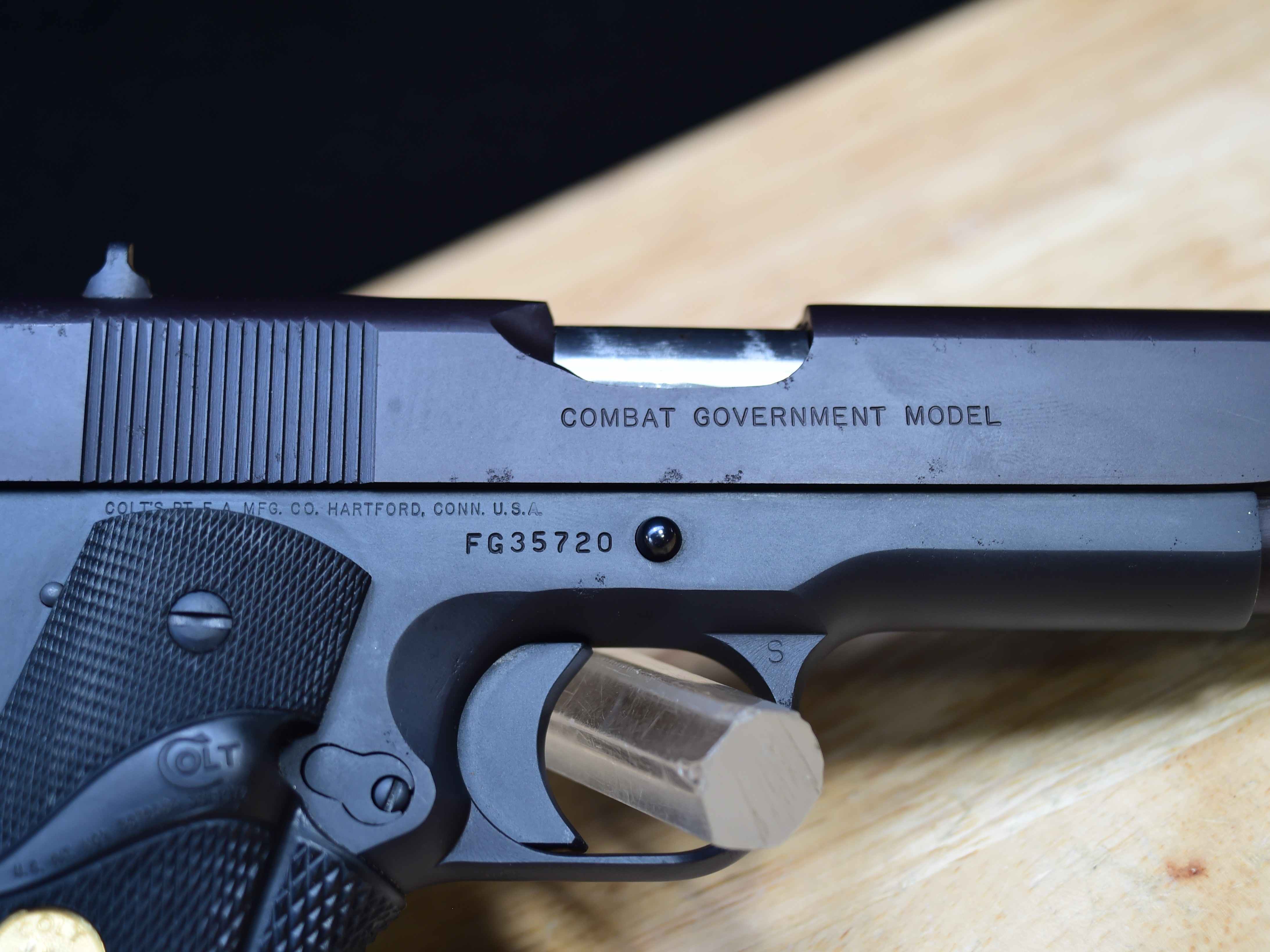 Colt Combat Government Model MKIV Series 80 1911 - .45 ACP - MFG 1984 - C-img-21