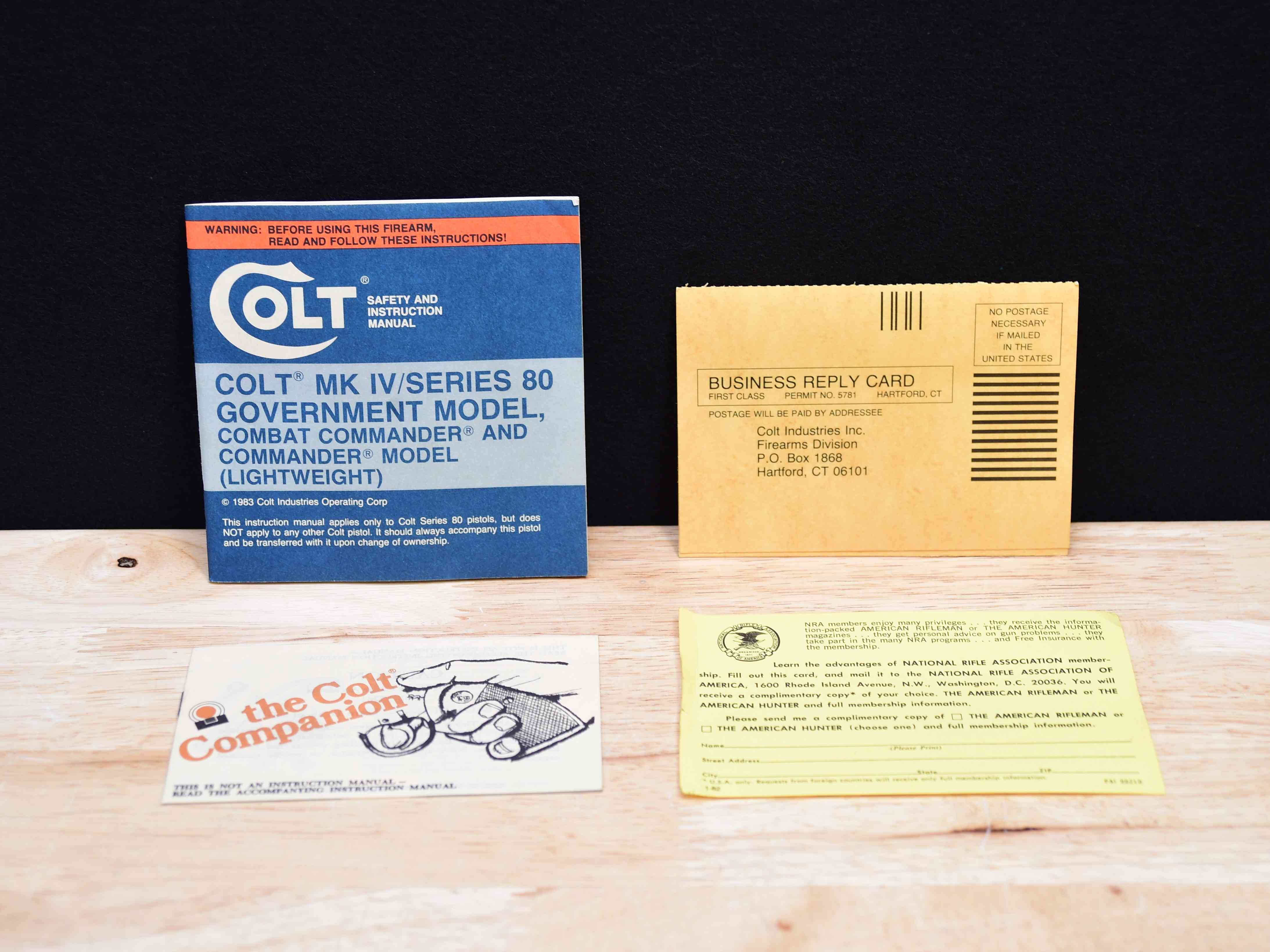 Colt Combat Government Model MKIV Series 80 1911 - .45 ACP - MFG 1984 - C-img-23
