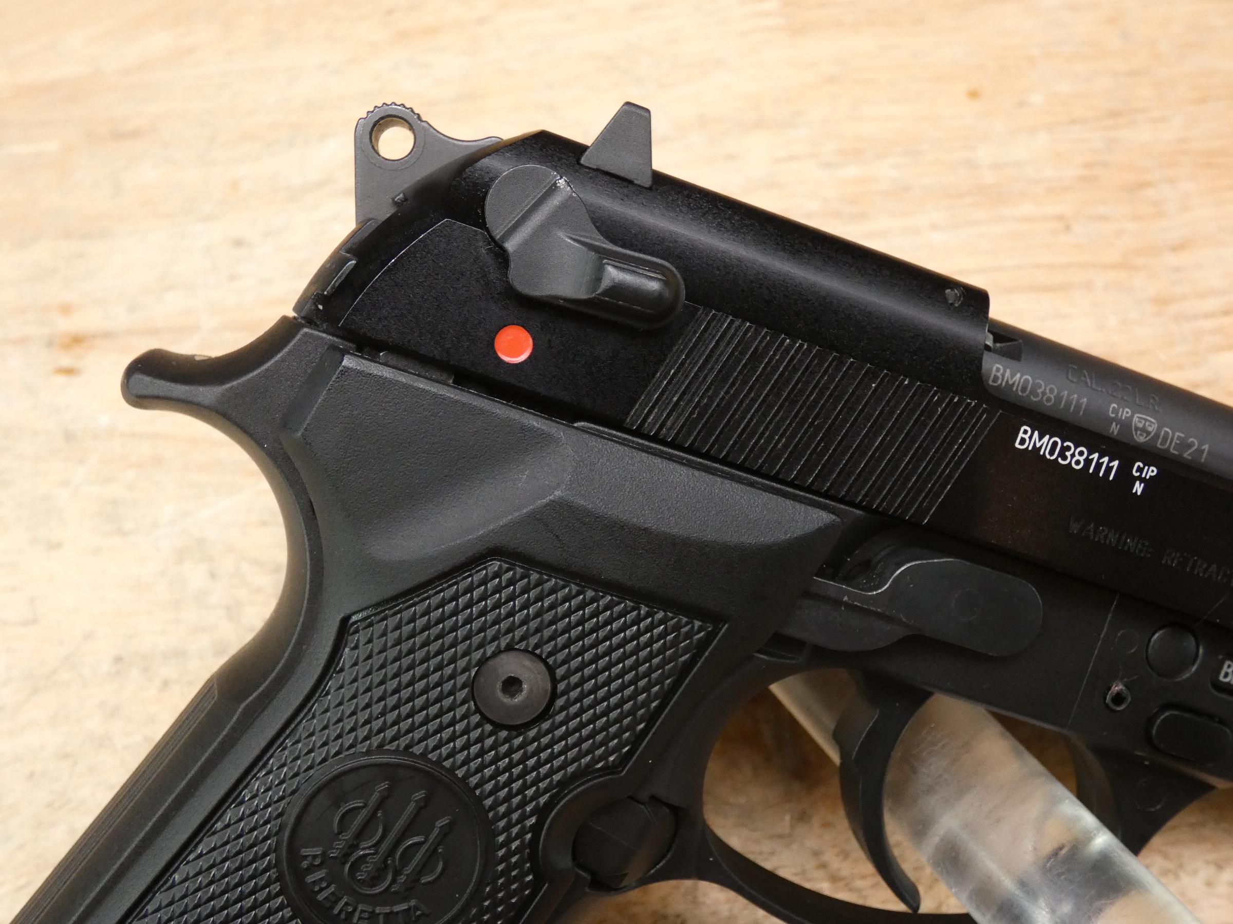 Beretta M9 22 - .22 LR - w/ Case & Mag! - MFG 2021 - Tactical Plinker 92-img-27