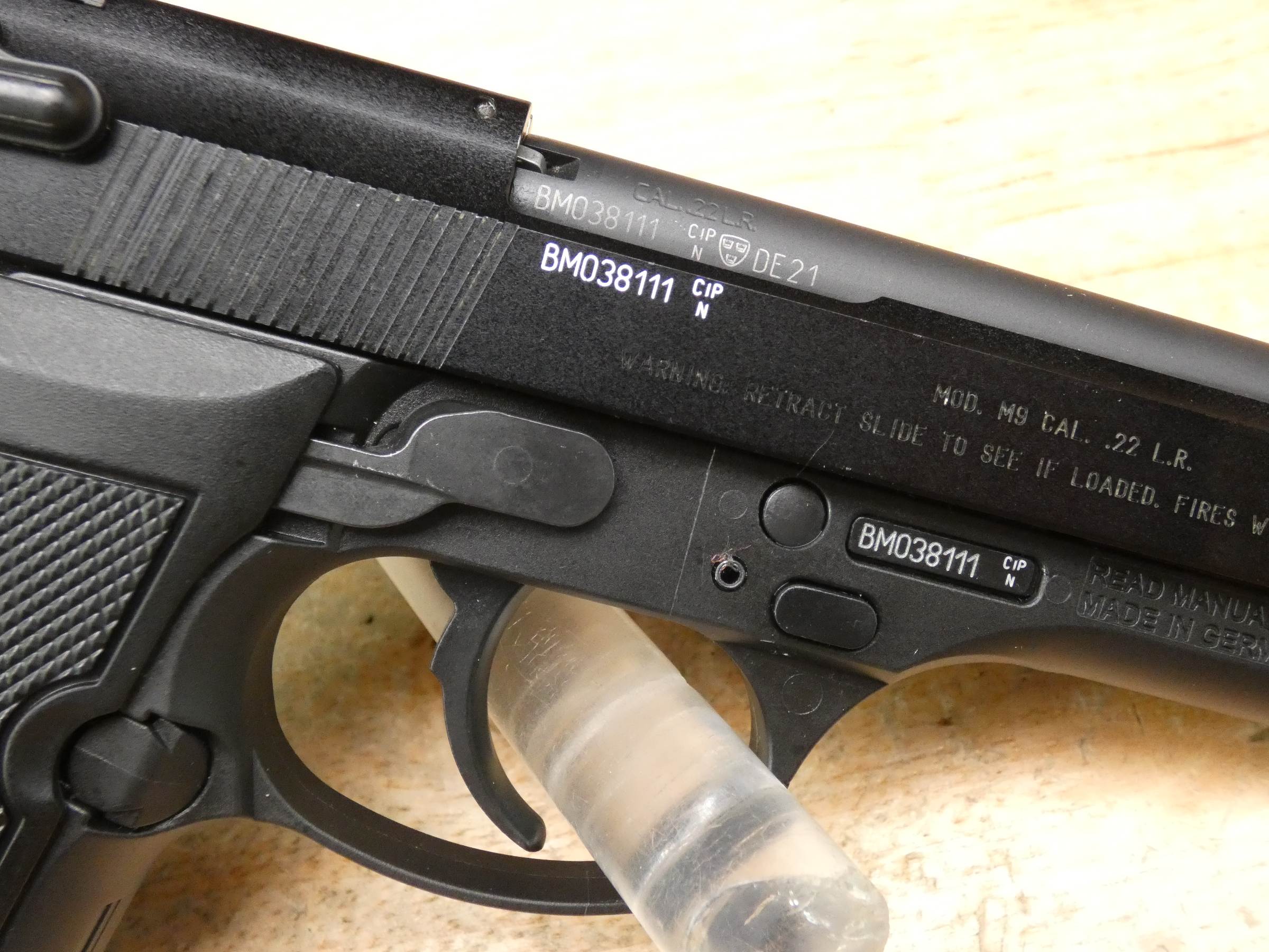 Beretta M9 22 - .22 LR - w/ Case & Mag! - MFG 2021 - Tactical Plinker 92-img-28