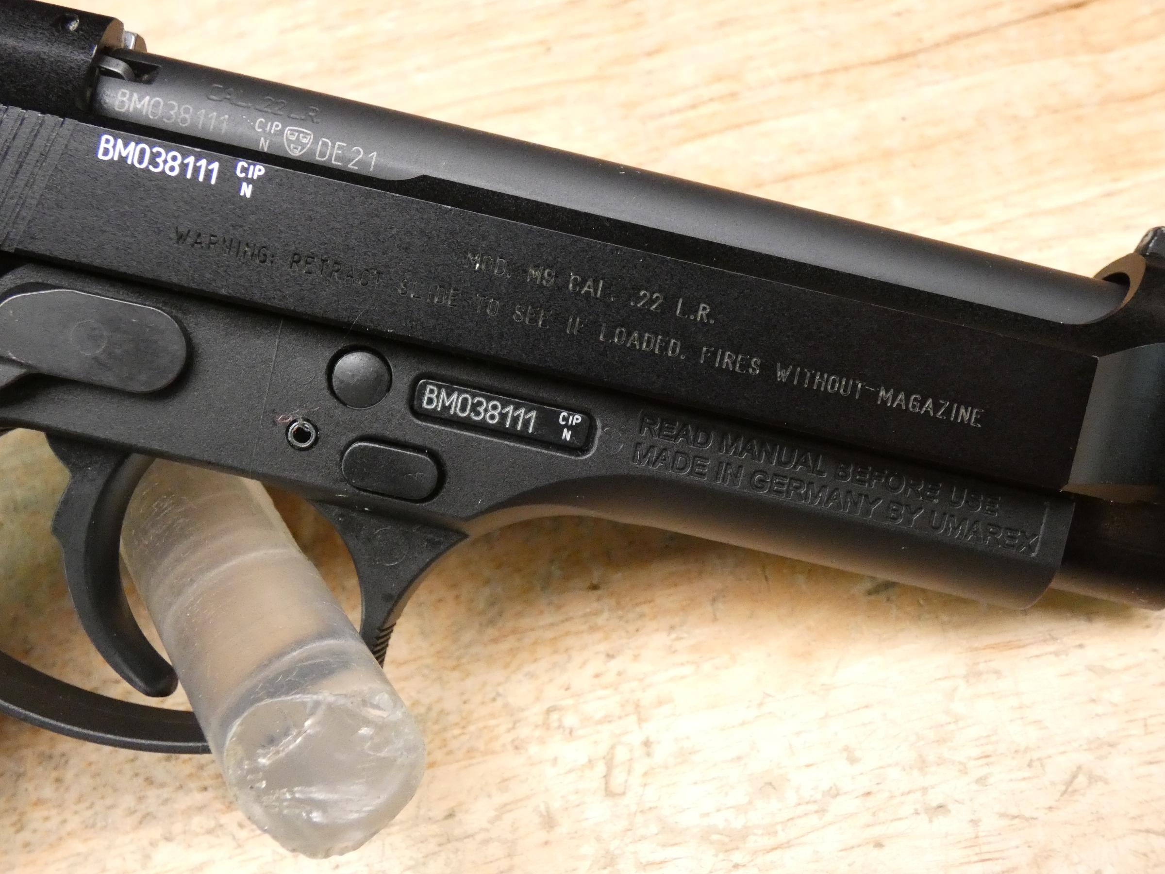 Beretta M9 22 - .22 LR - w/ Case & Mag! - MFG 2021 - Tactical Plinker 92-img-29