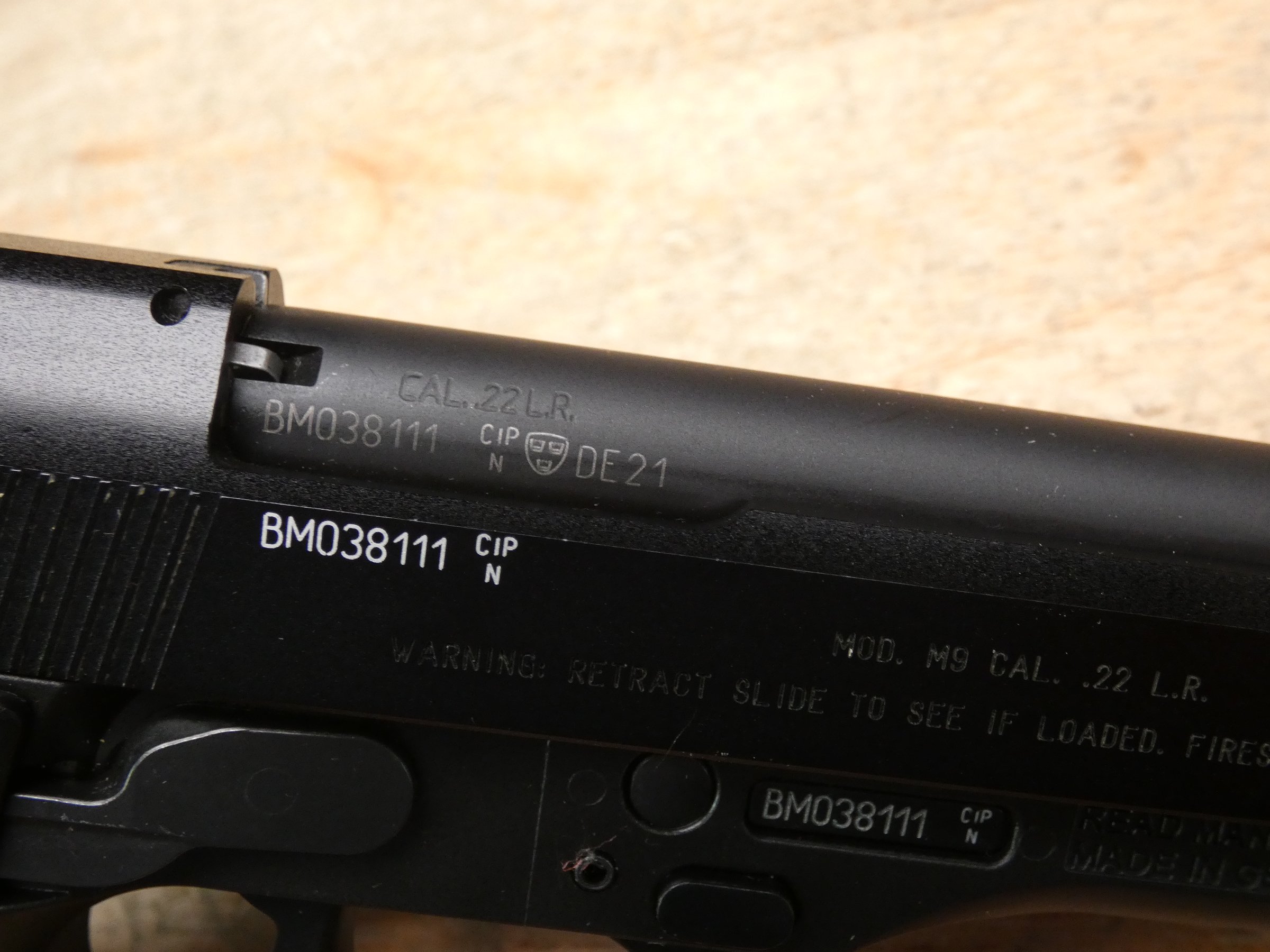 Beretta M9 22 - .22 LR - w/ Case & Mag! - MFG 2021 - Tactical Plinker 92-img-33
