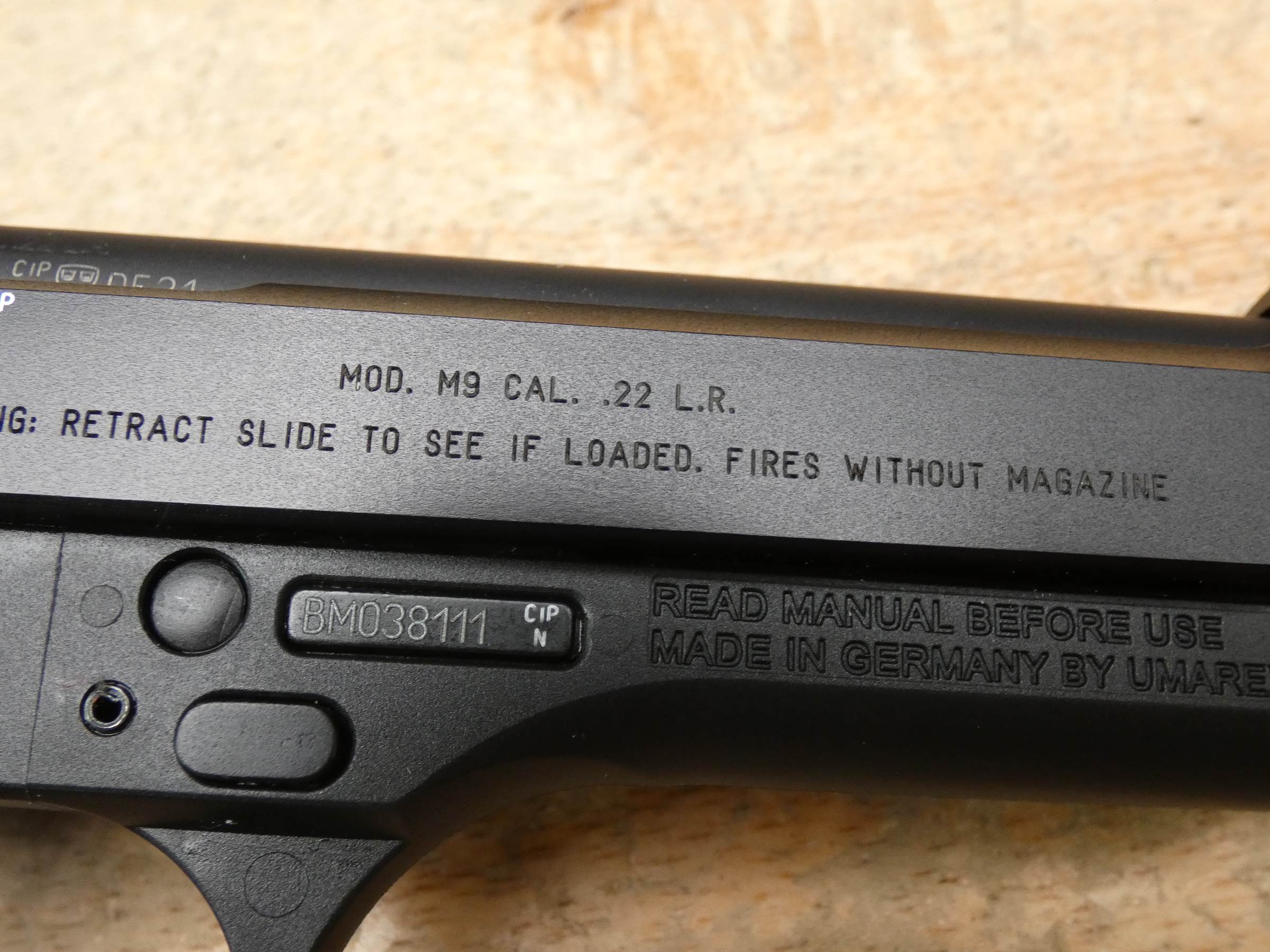 Beretta M9 22 - .22 LR - w/ Case & Mag! - MFG 2021 - Tactical Plinker 92-img-36