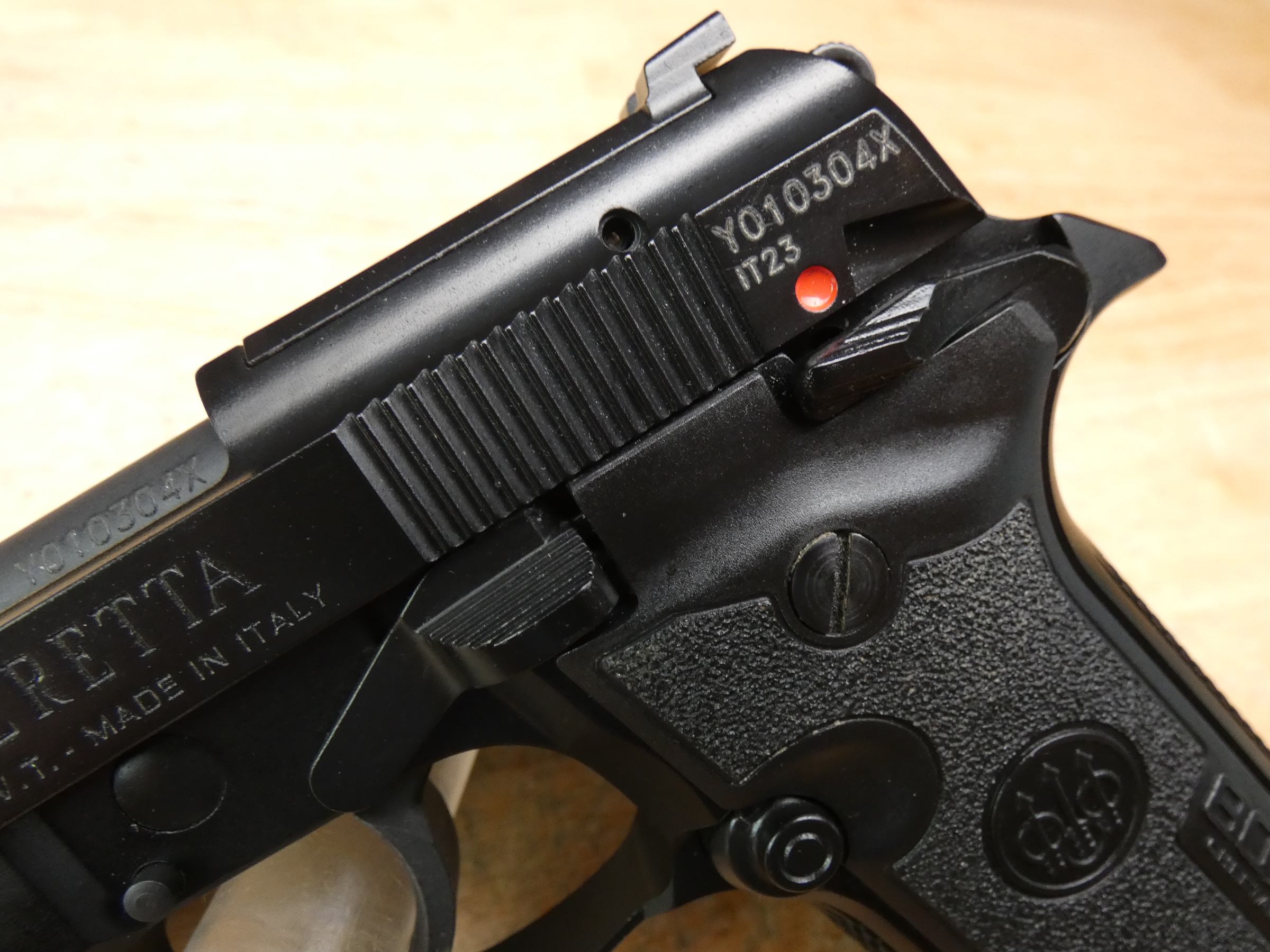 Beretta 80X Cheetah - .380 ACP - CCW - Mini M9 - Optics Ready - w/ 2 Mags!-img-6