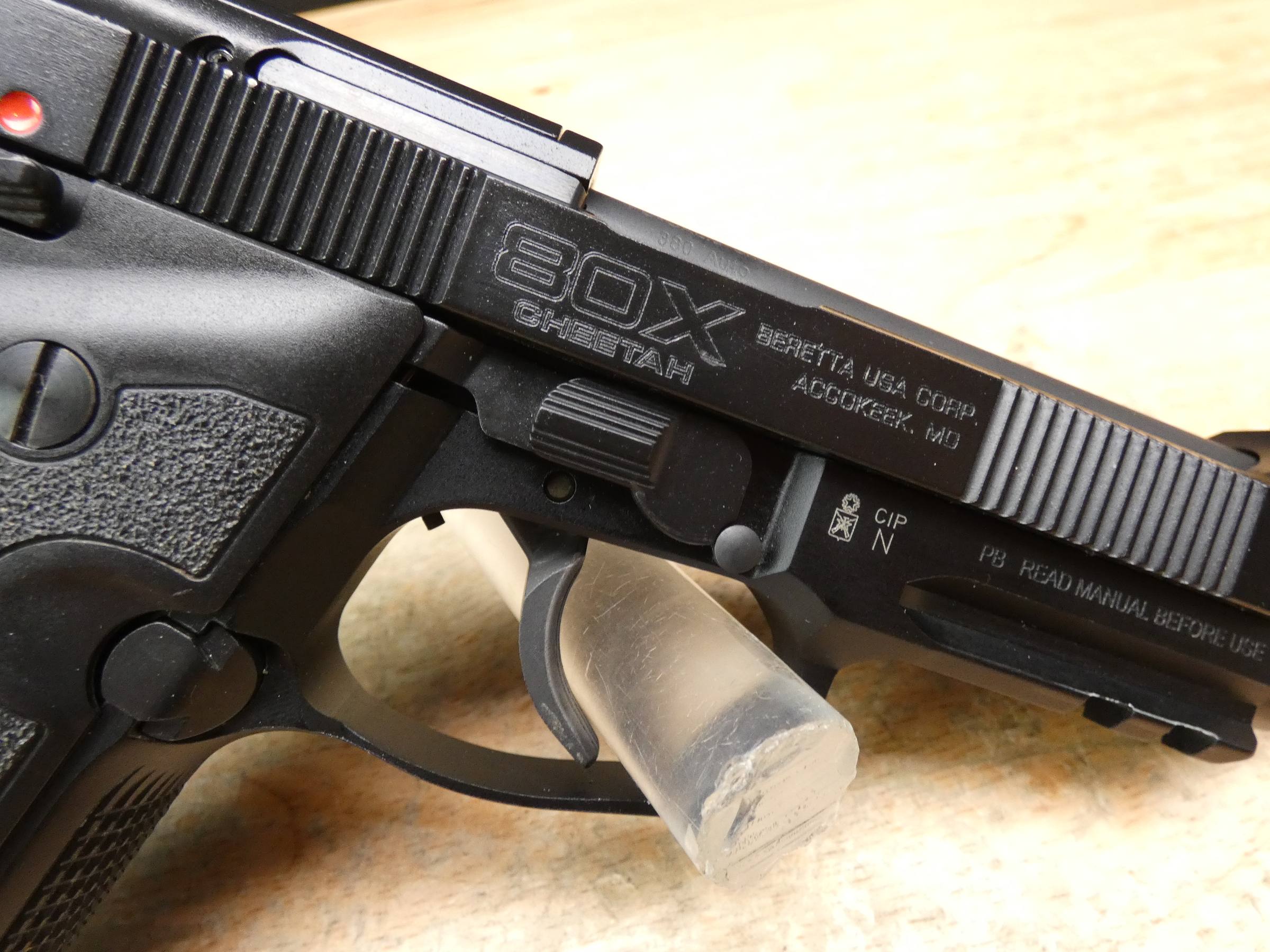 Beretta 80X Cheetah - .380 ACP - CCW - Mini M9 - Optics Ready - w/ 2 Mags!-img-26