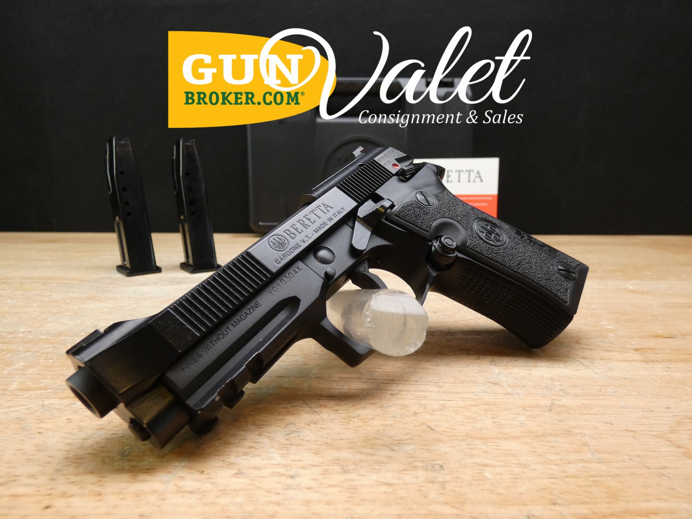 Beretta 80X Cheetah - .380 ACP - CCW - Mini M9 - Optics Ready - w/ 2 Mags!-img-0