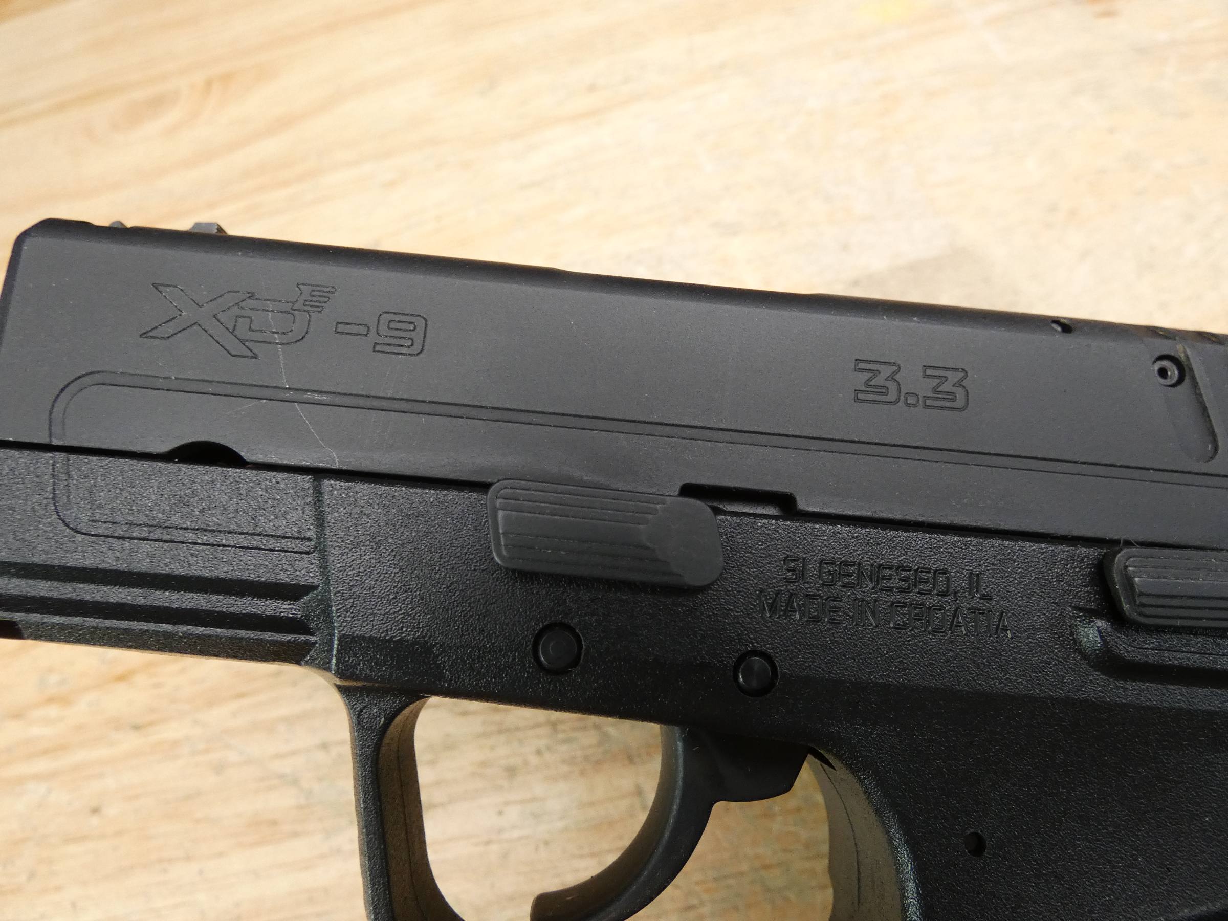 Springfield XDE-9 3.3 - 9mm - Case & 2 Mags - XDE9 - Compact XD - CCW-img-32