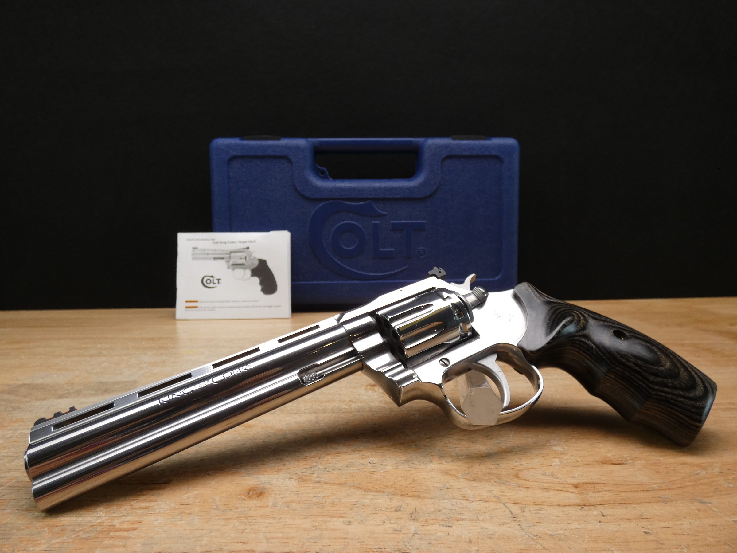 Colt King Cobra - .22 LR - 6IN BBL - 10-Shot - Stainless - Model D-img-1